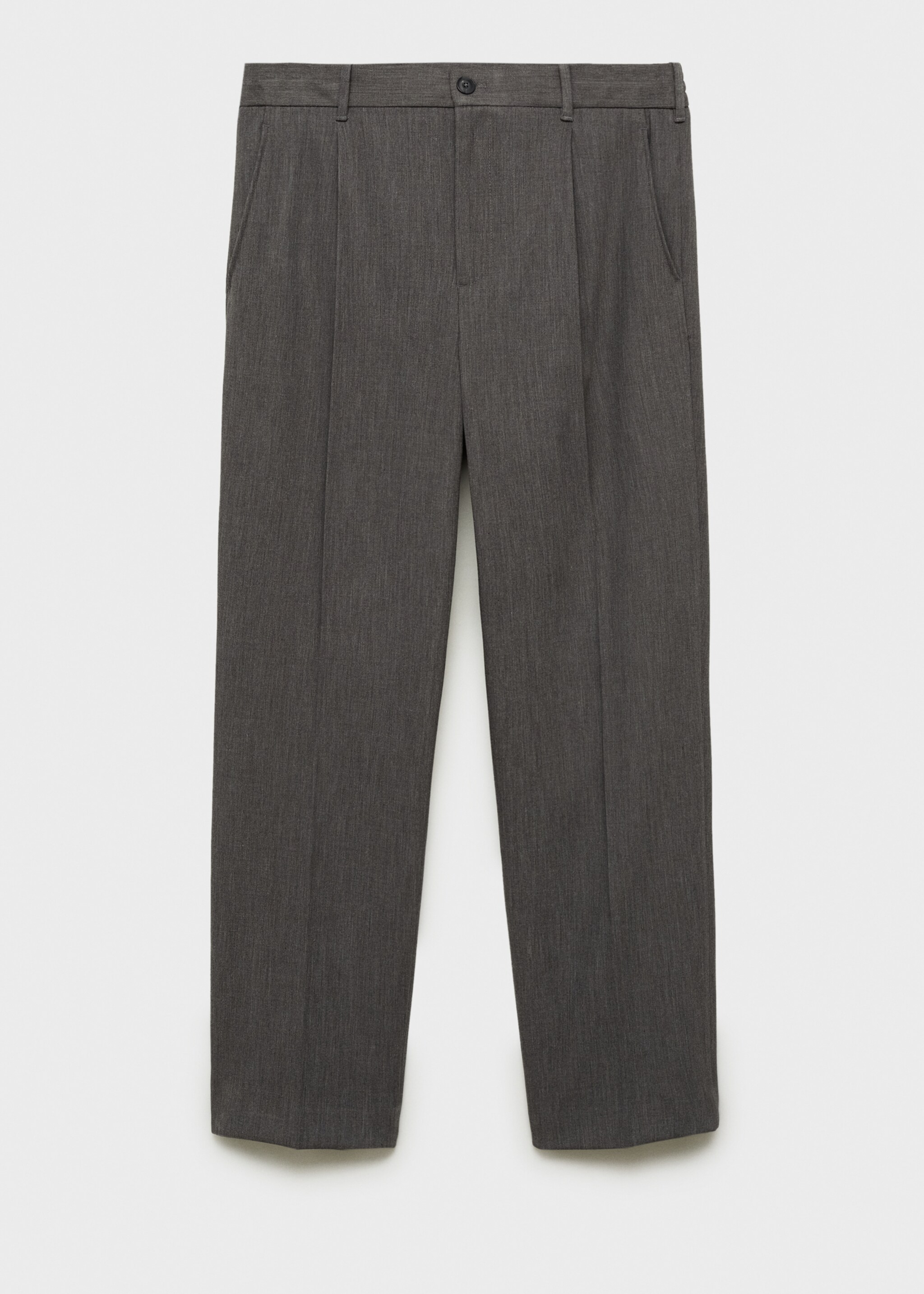 Spodnie straight fit z zaszewkami - Artykuł bez modela/modelki