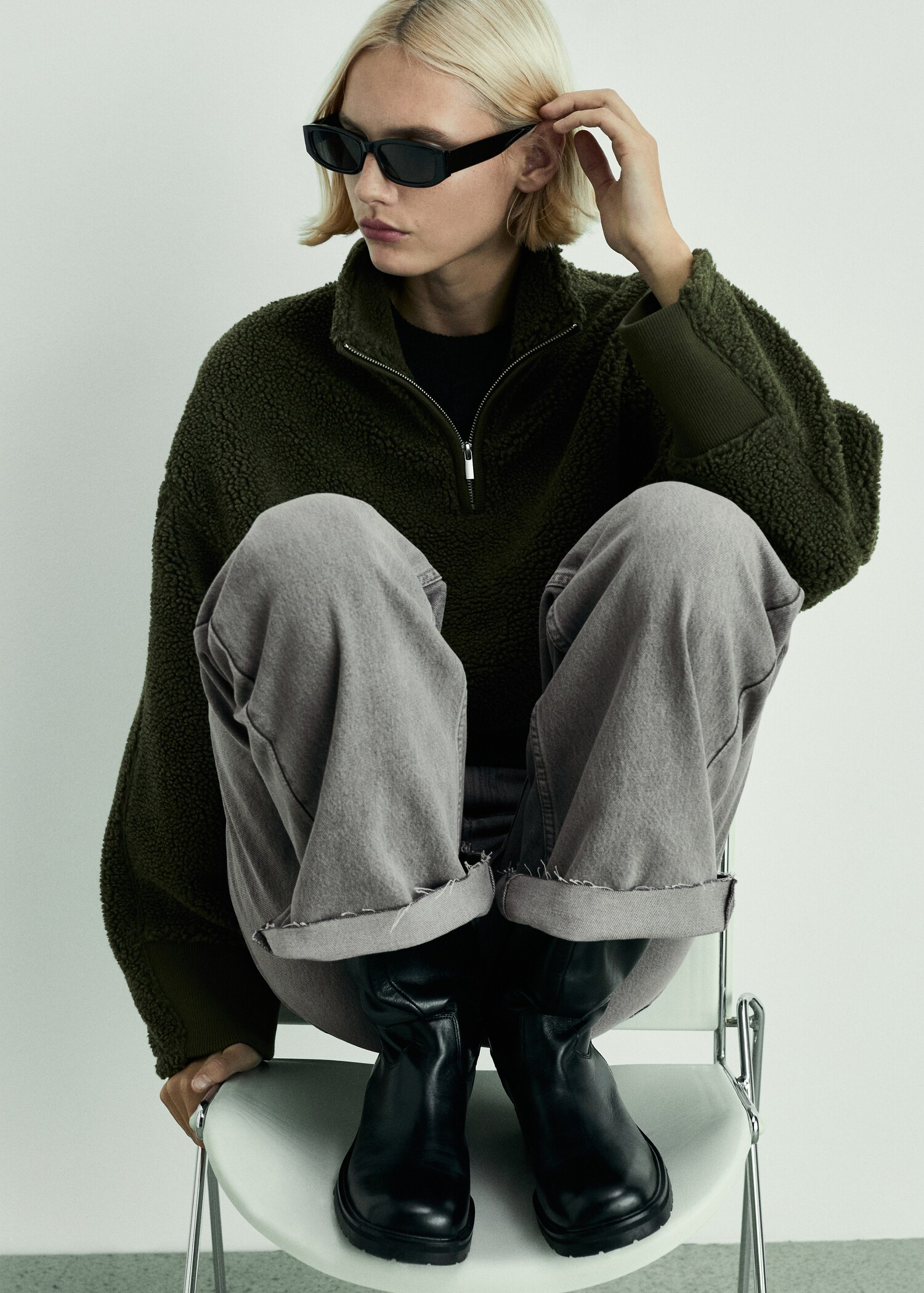 Danila wide-leg high-rise jeans - Details of the article 2