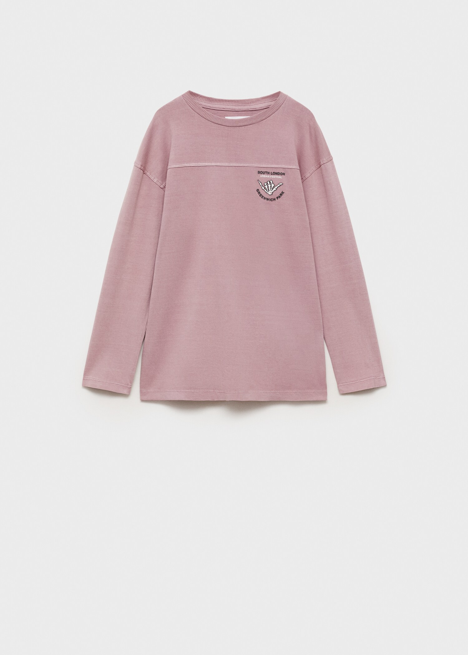 Camiseta algodón efecto lavado - Artículo sin modelo