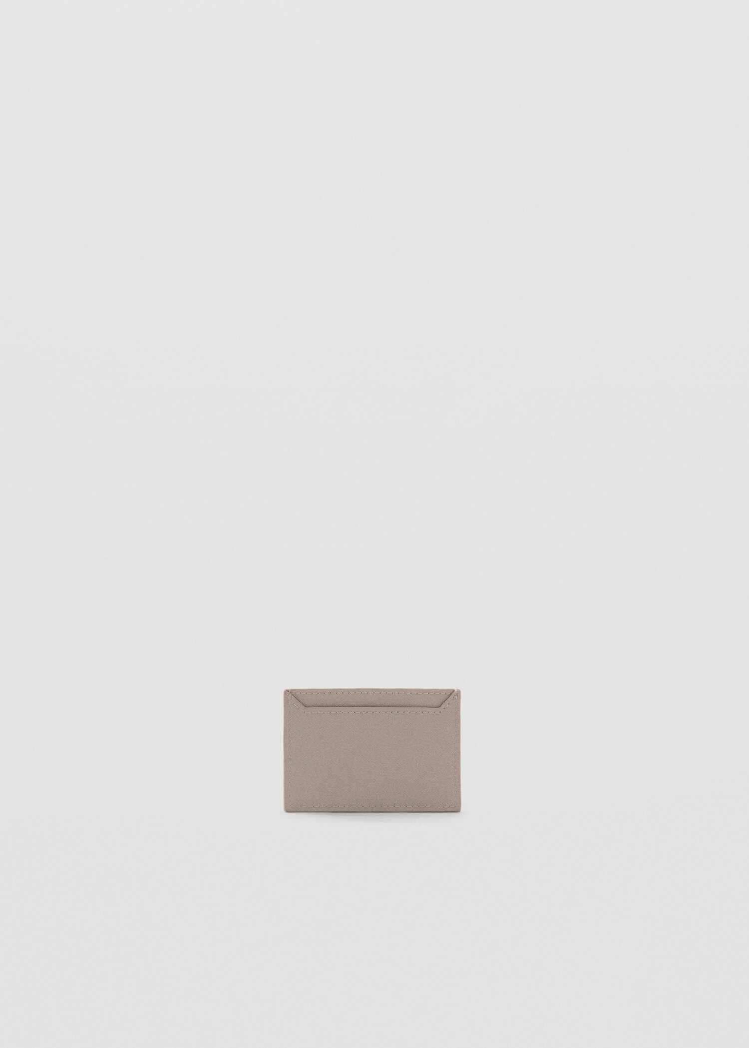 Porte-cartes effet saffiano - Plan moyen
