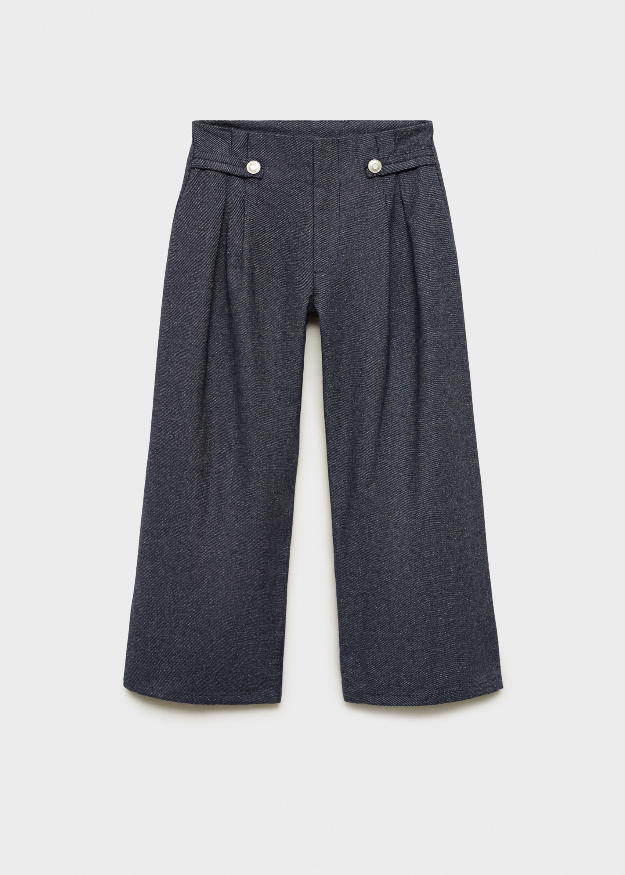 Wideleg pleated trousers - Article without model