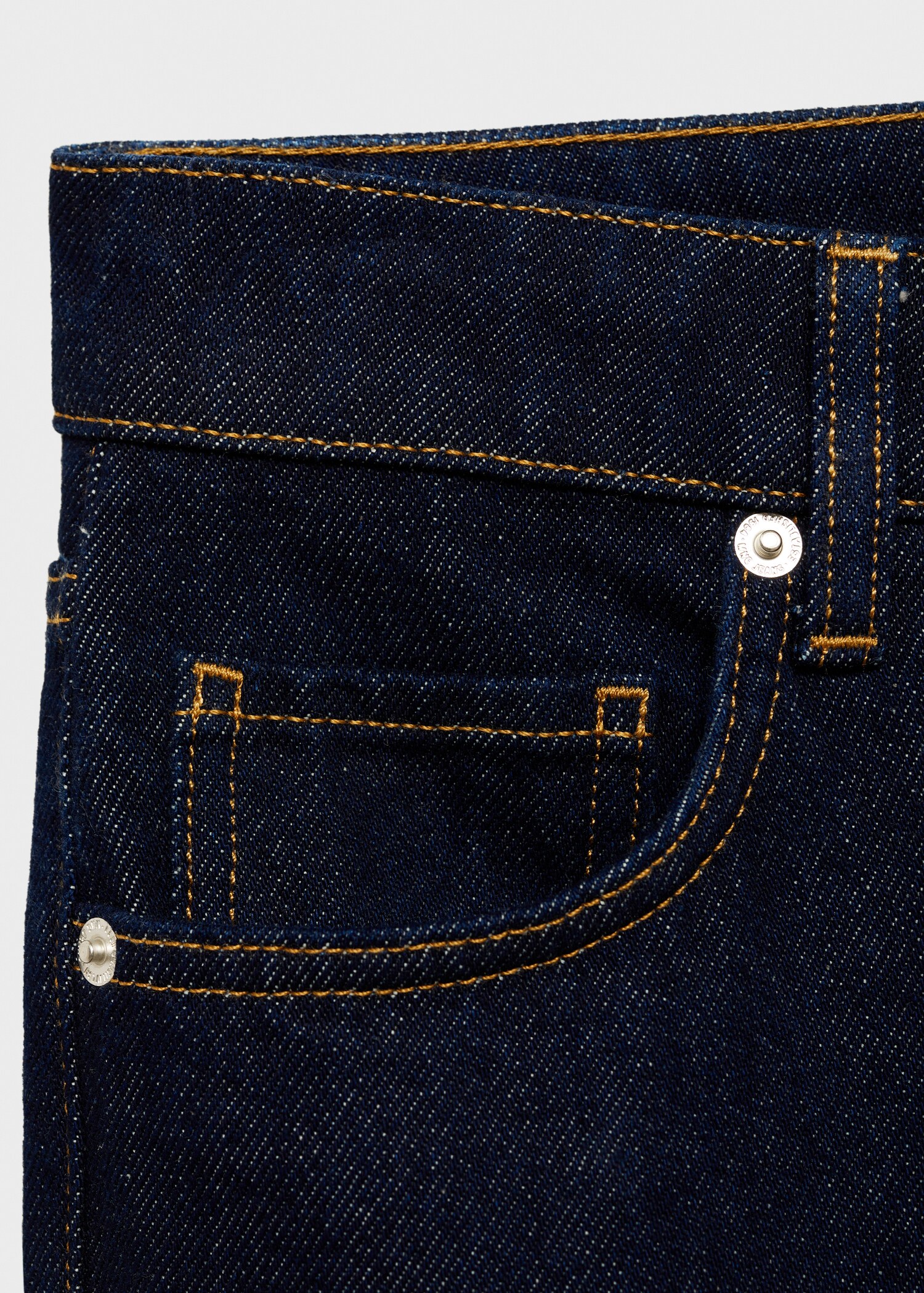 Jeans rinse wash bajo vuelto - Detalle del artículo 8