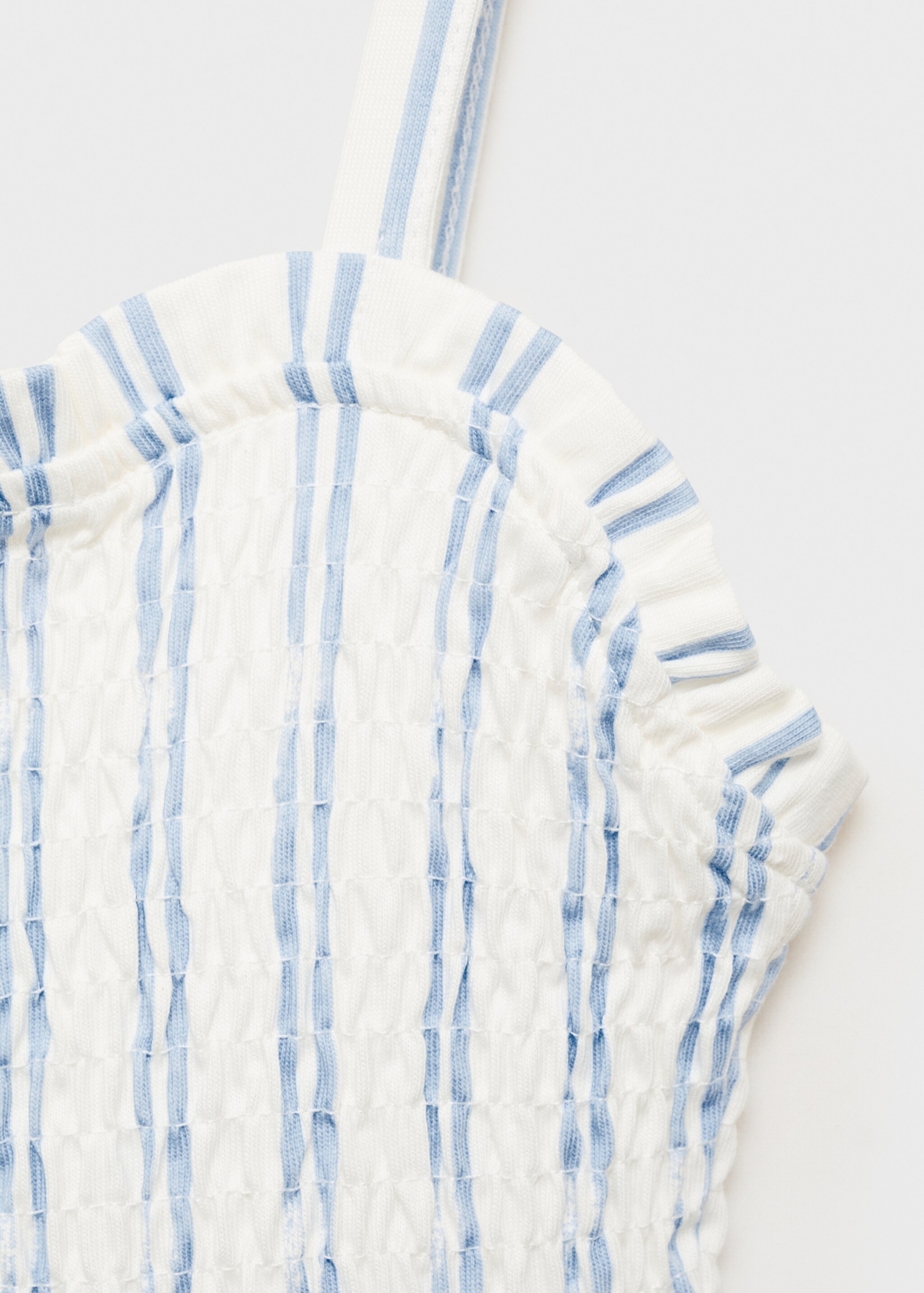 Ruffled striped dress - Details of the article 8