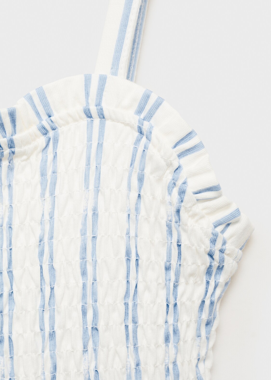 [PRE-ORDER] Kidsagogo Mio Dress, Sea Mist Stripe main image 1