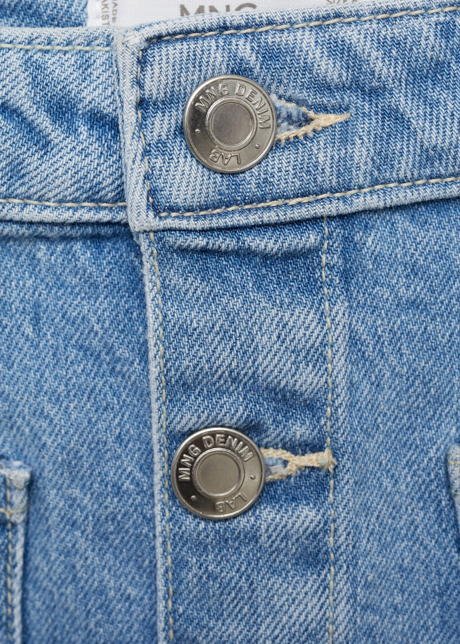 Denim rok met knopen - Detail van het artikel 8
