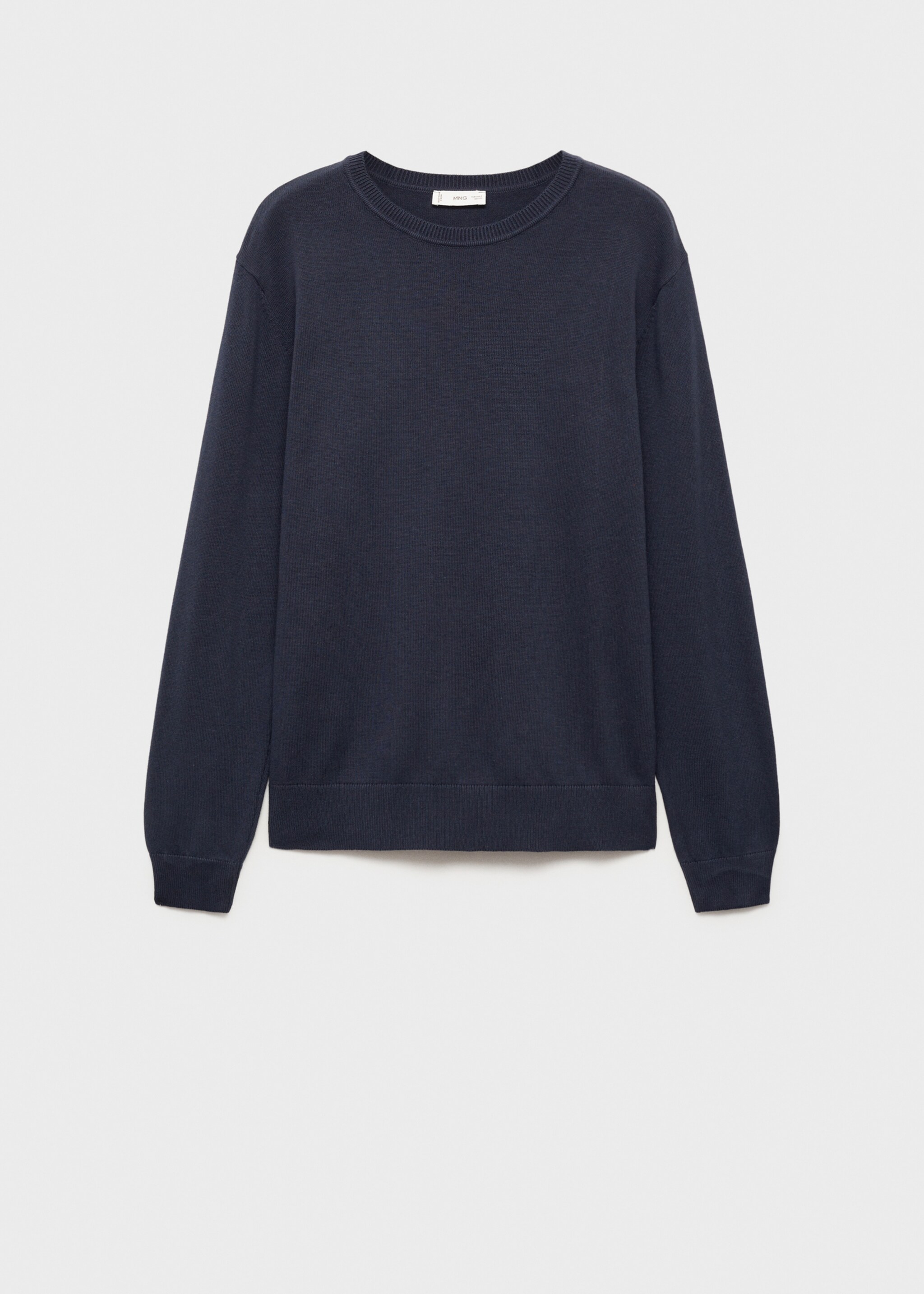 Knitted cotton sweater - Article without model