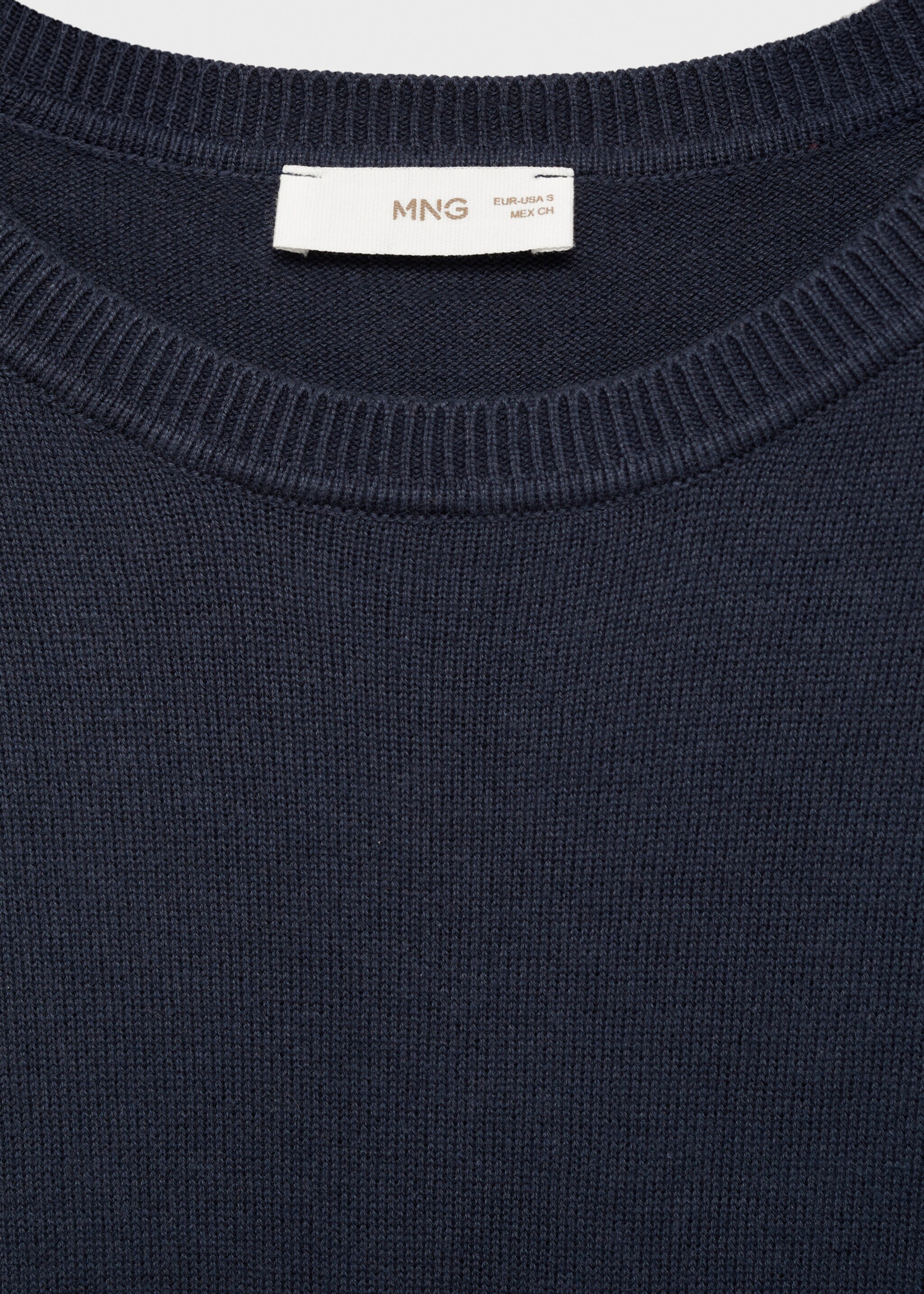 Knitted cotton sweater - Details of the article 8