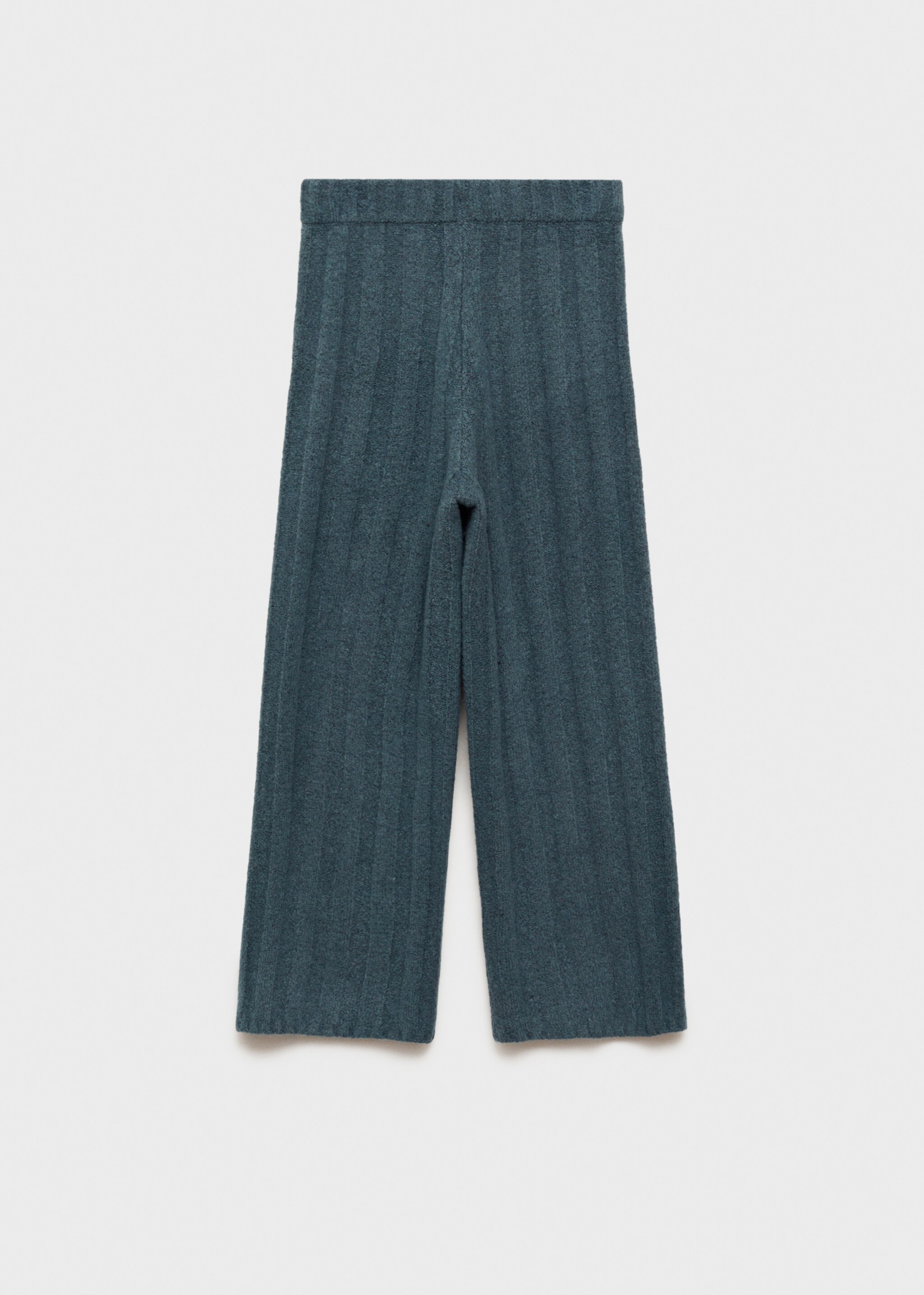 Pantalon maille côtelée - Verso de l’article