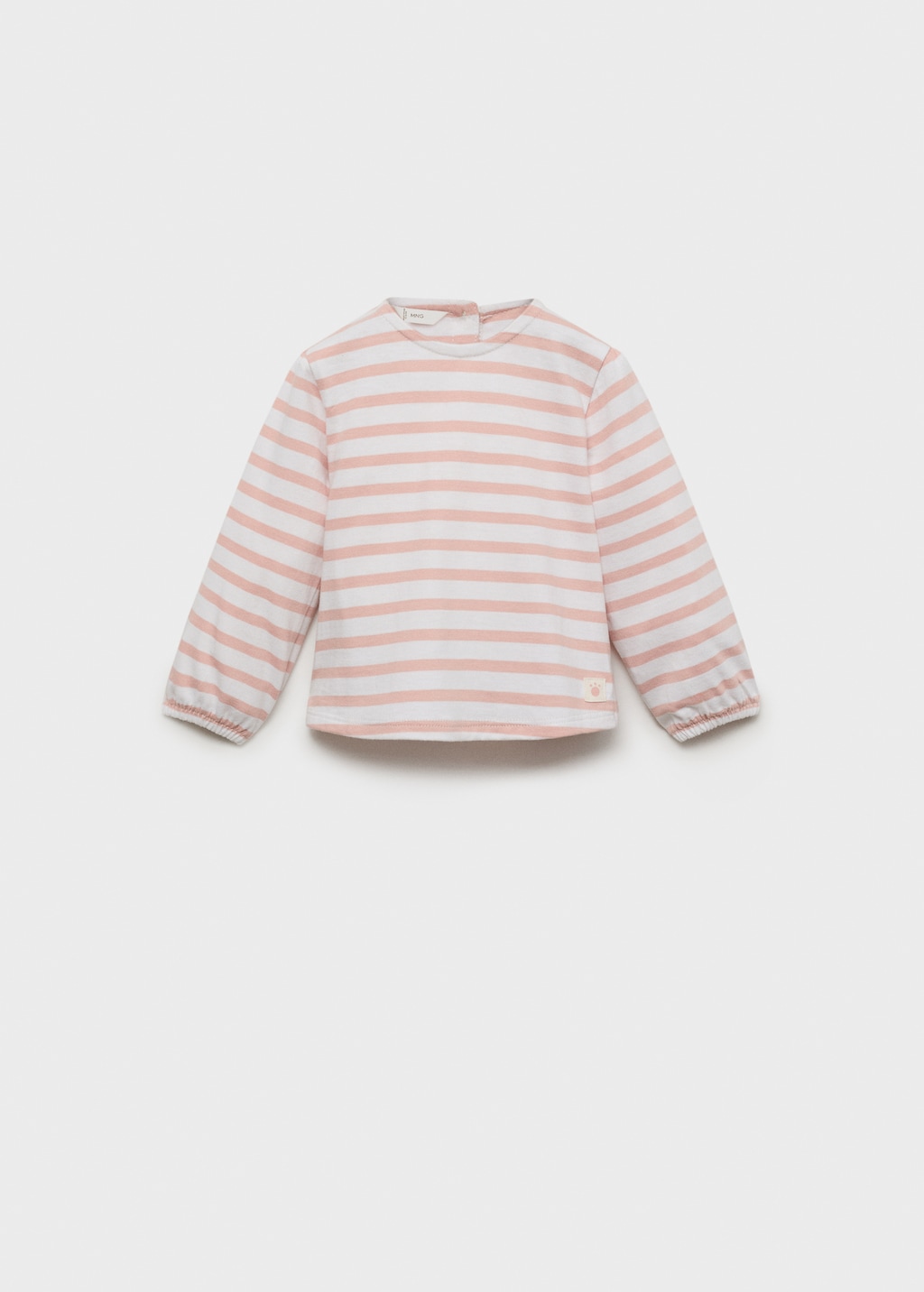 Tee Shirt Manche Longue Enfant Fille 4-13 Ans col Rond à Rayures Chemise Adolescent Fille Chic Printemps Coton Hauts Tuniques Confortable Casual Sport