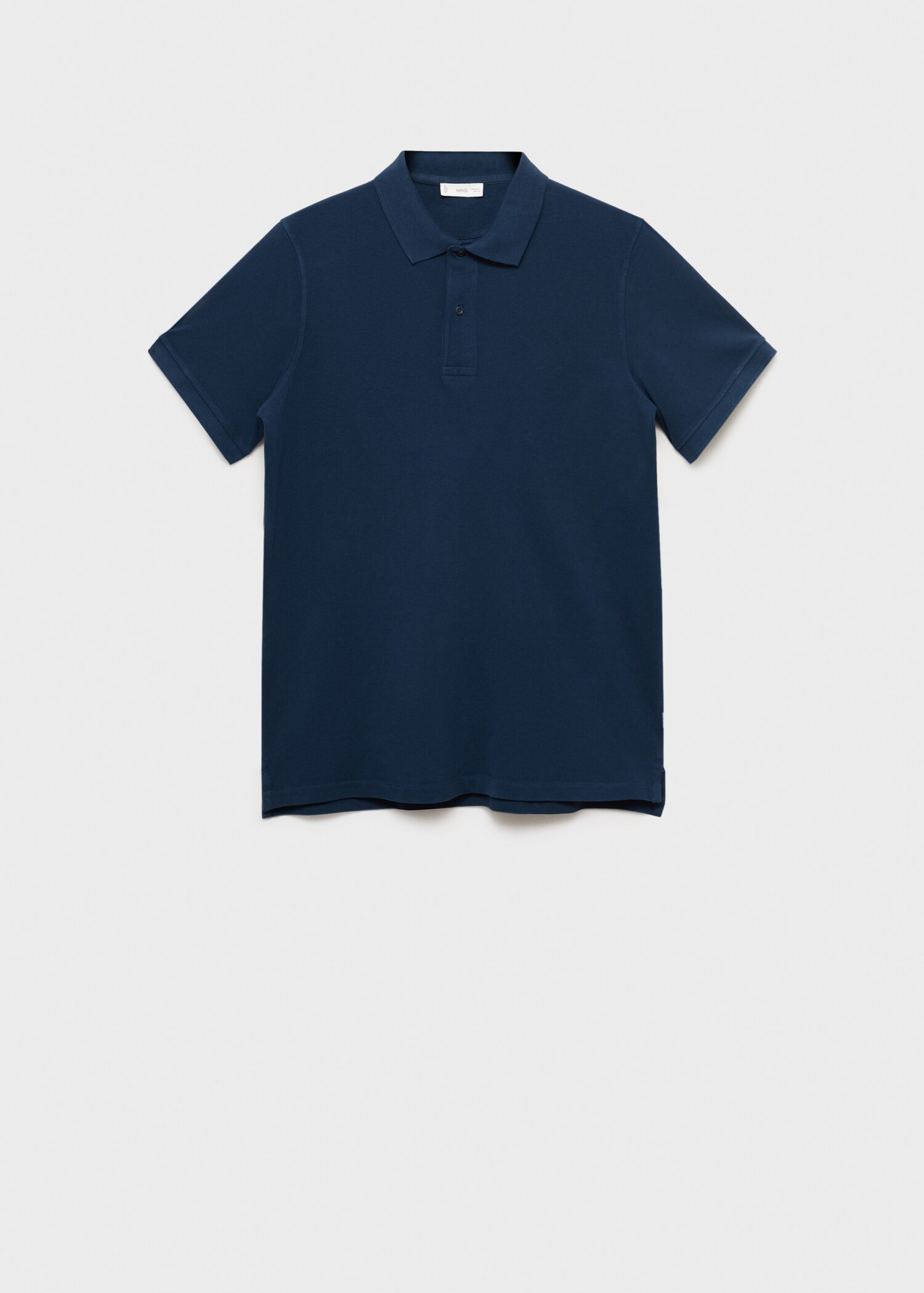 Cotton piqué polo shirt - Article without model