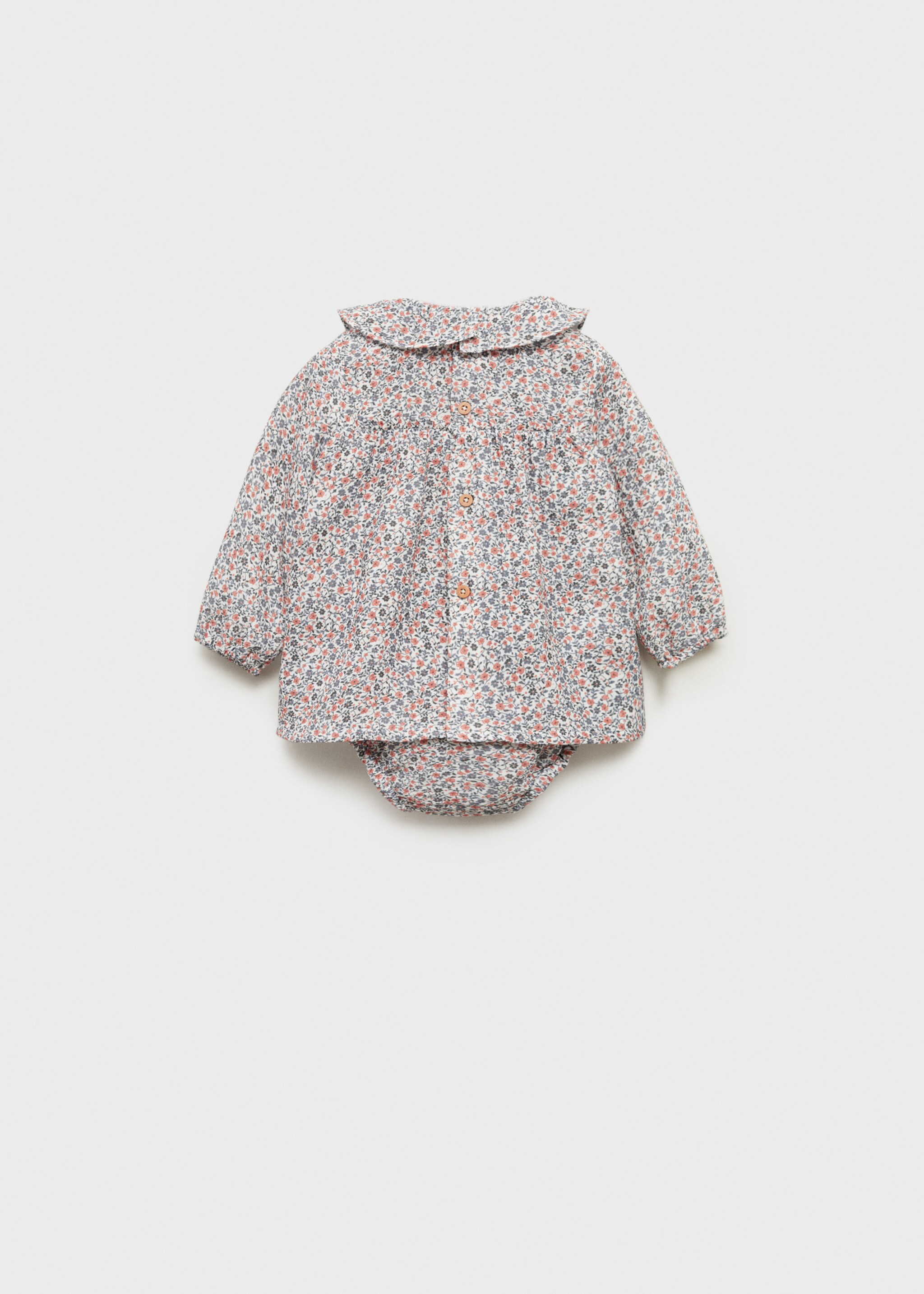 Printed dress and nappy cover - Reverse of the article