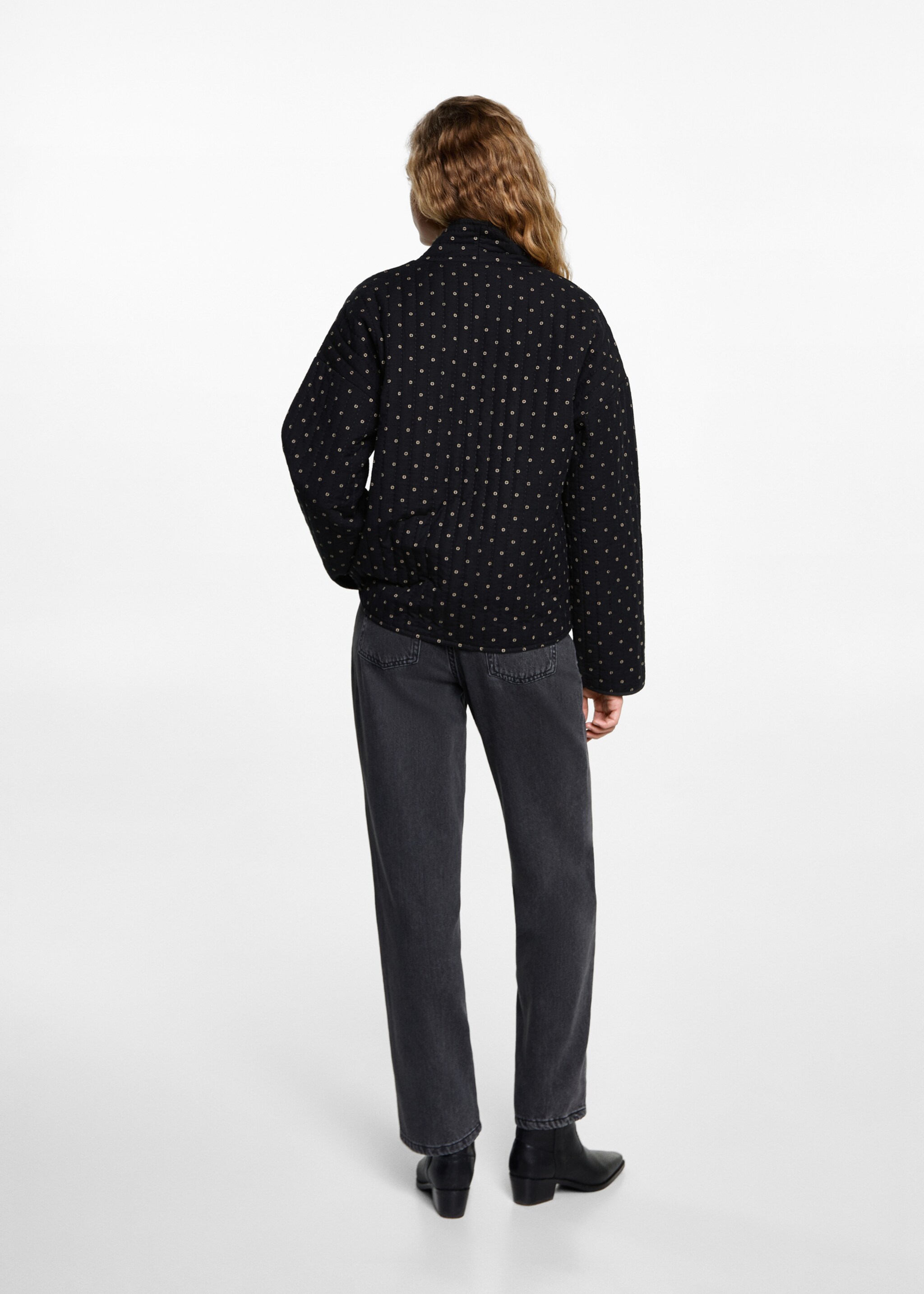Blouson matelassé coton - Verso de l’article