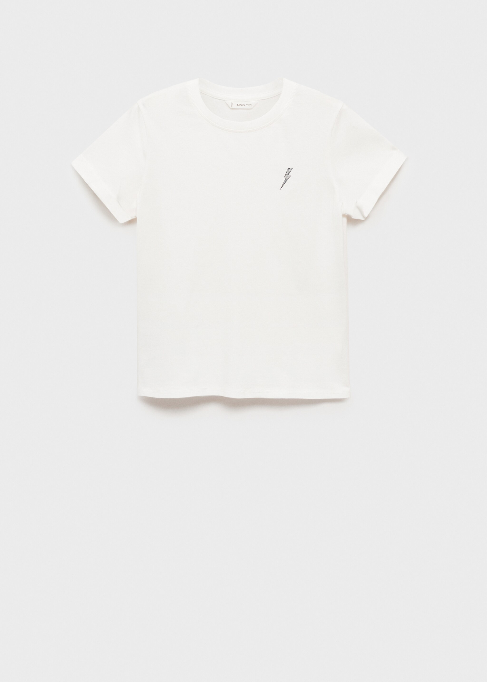 Printed cotton-blend t-shirt - Article without model