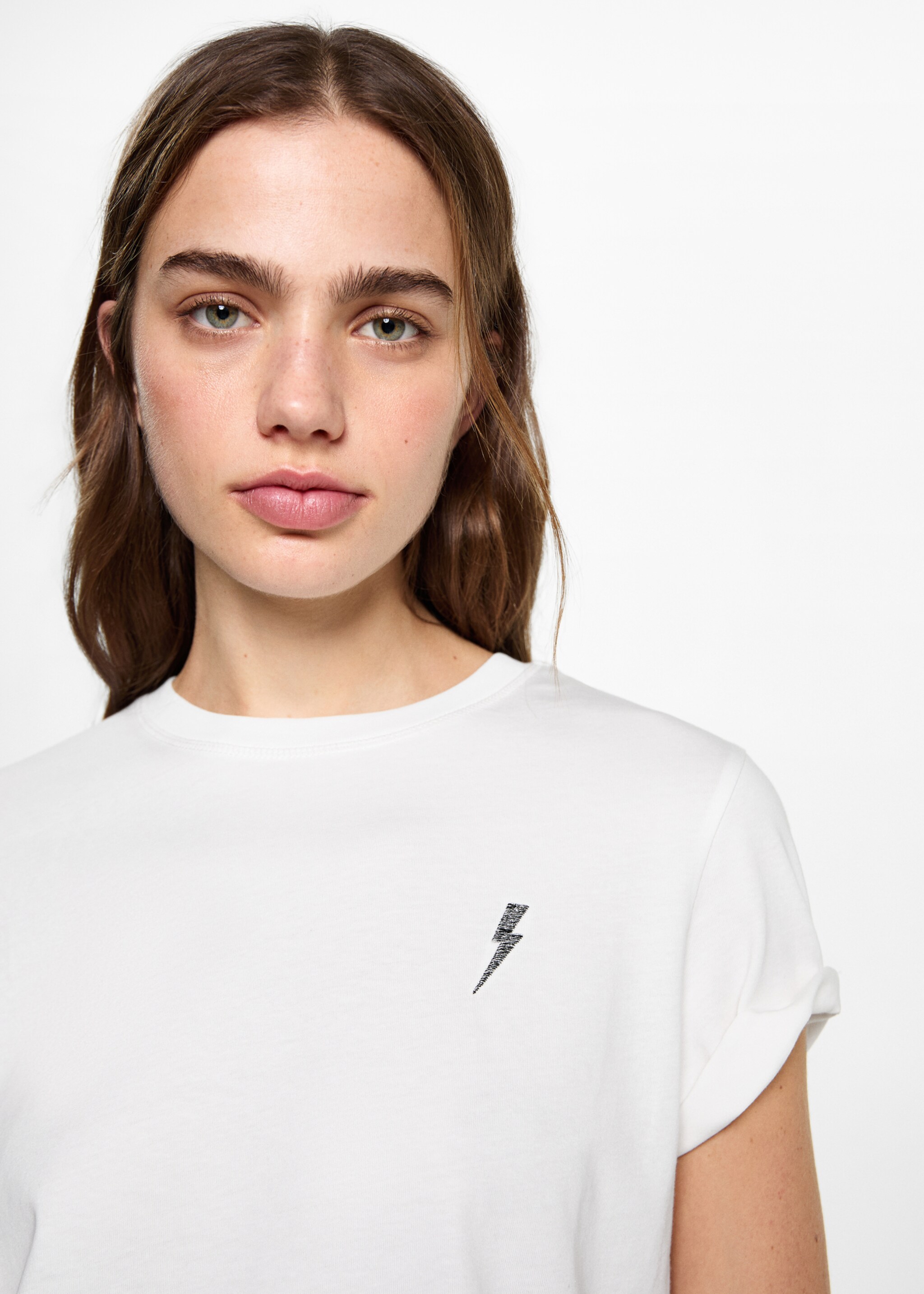 Short-sleeved printed t-shirt - Details of the article 1