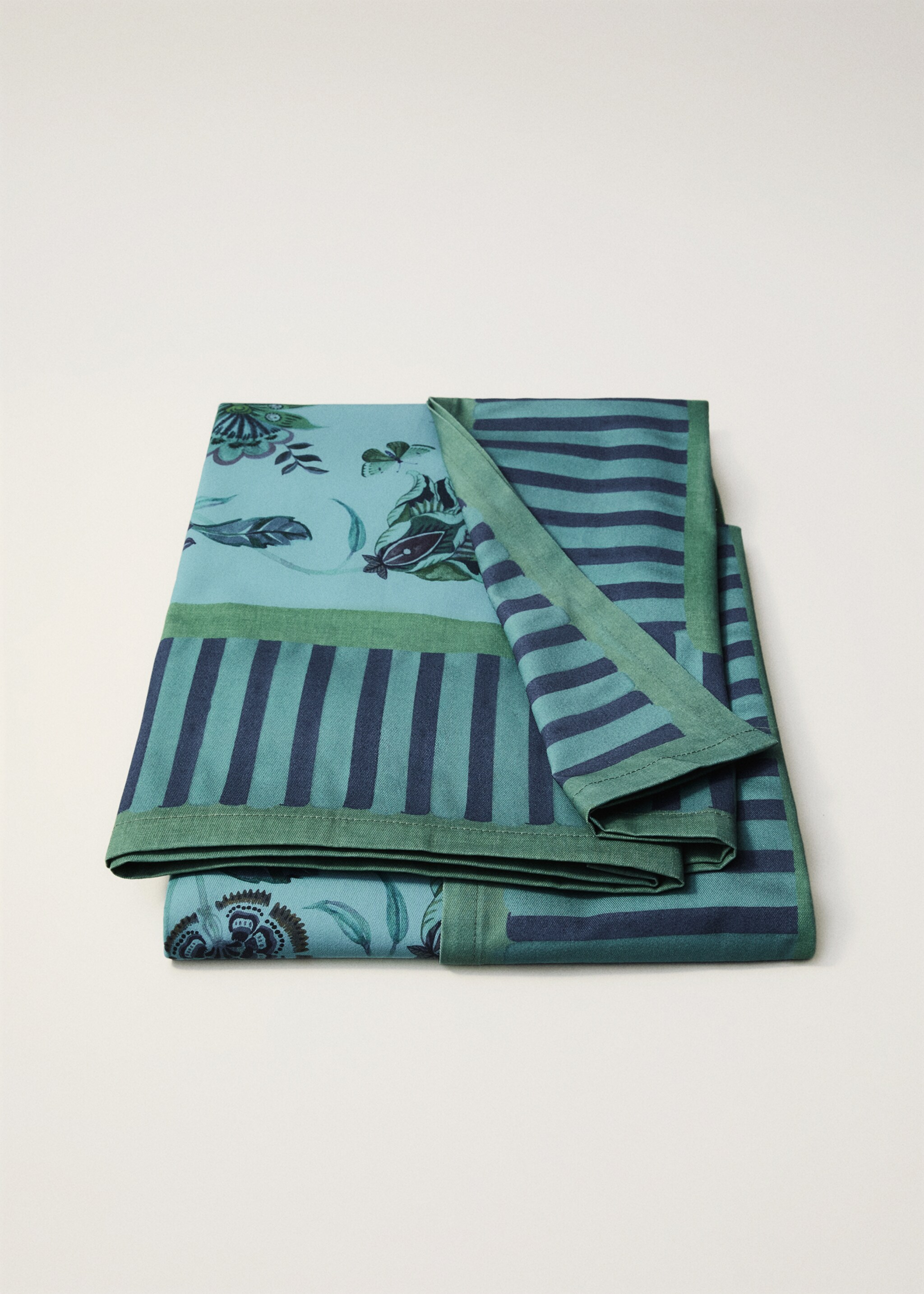 Katoenen tafelkleed met bloemenprint voor 6 tot 8 personen - Detail van het artikel 8