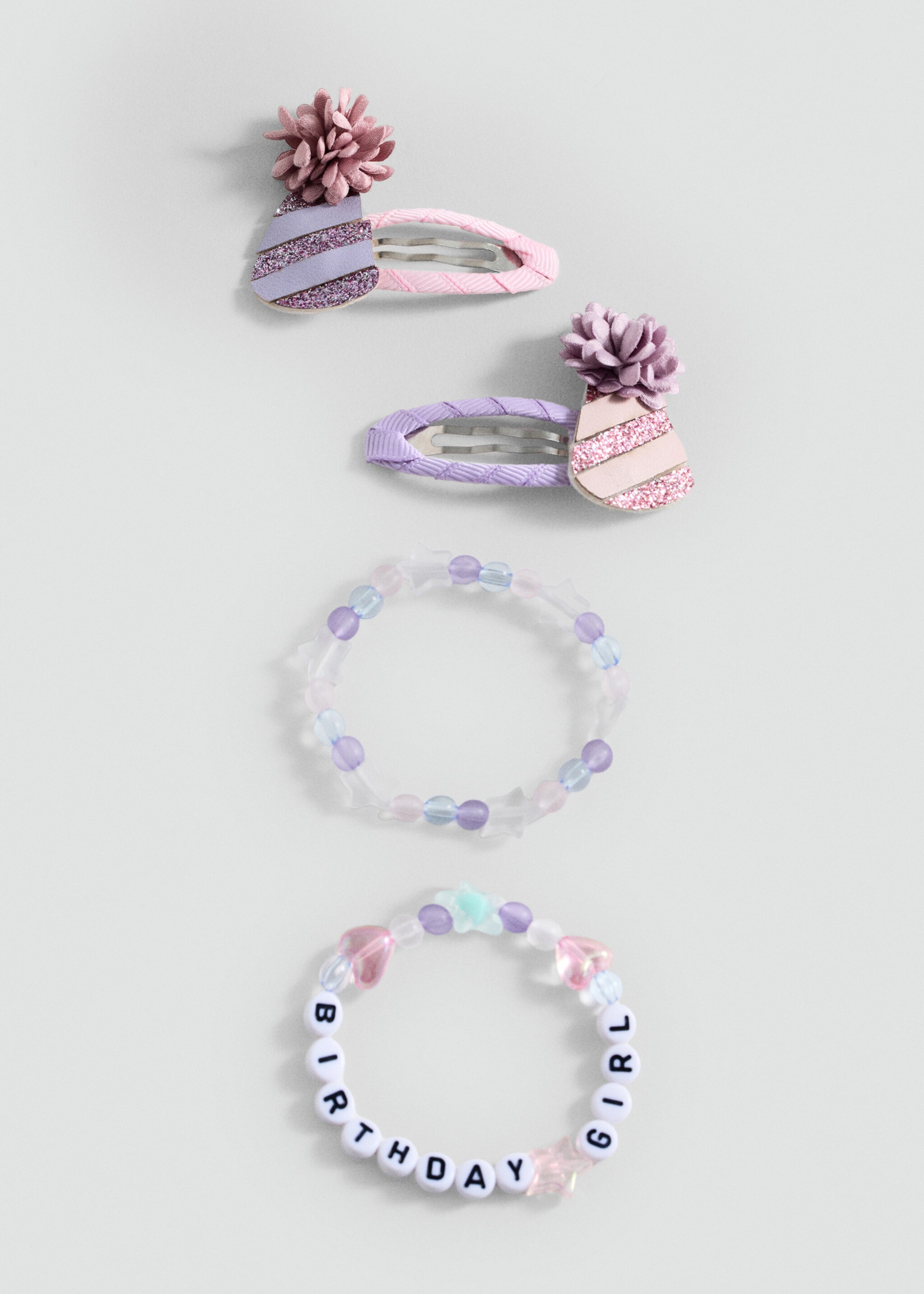 Pack de 2 ganchos e pulseiras - Artigo sem modelo