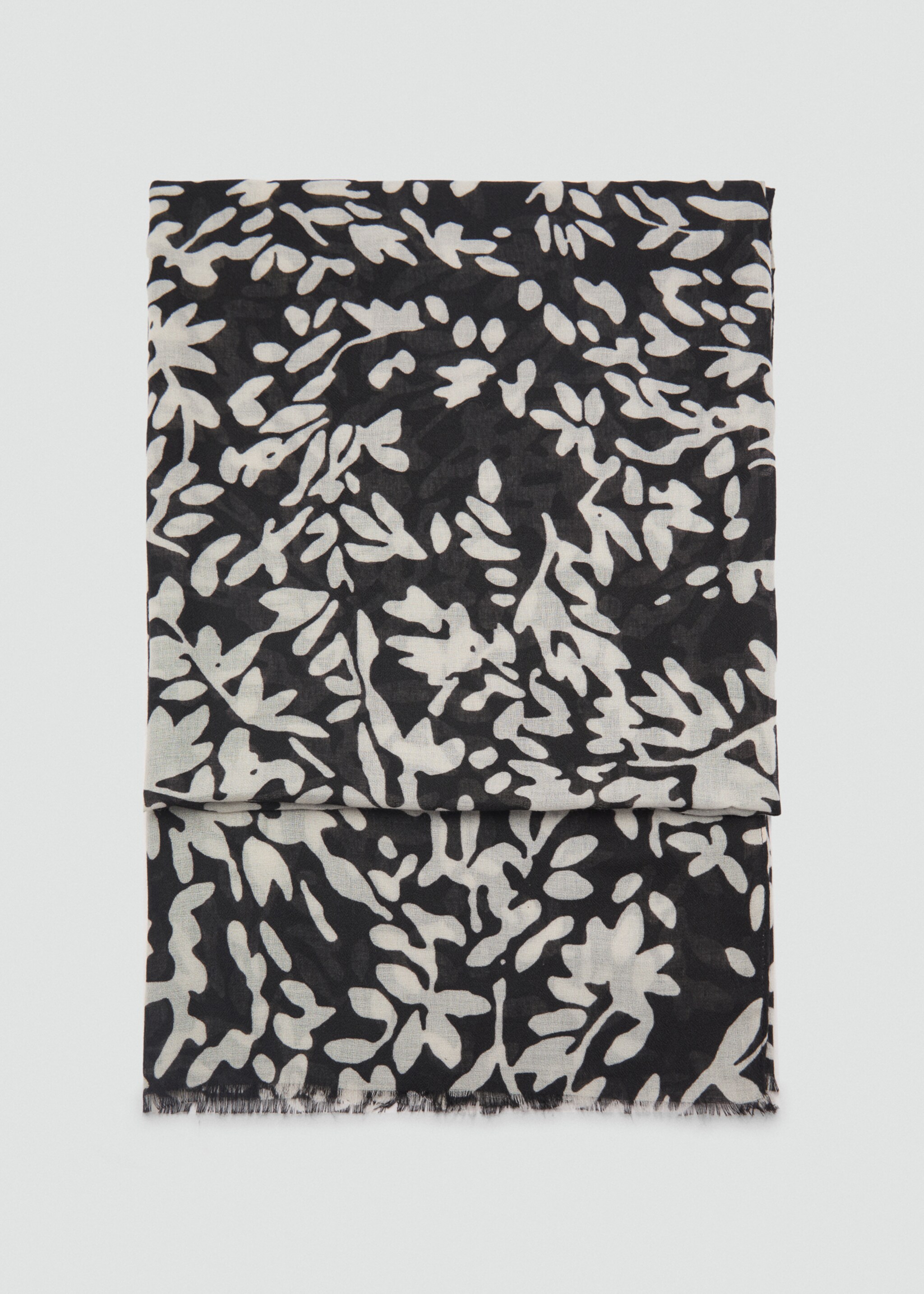 Floral print scarf - Article without model