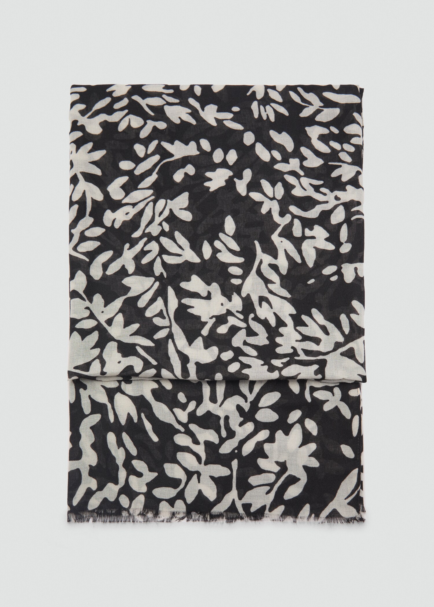 Floral print scarf - Article without model