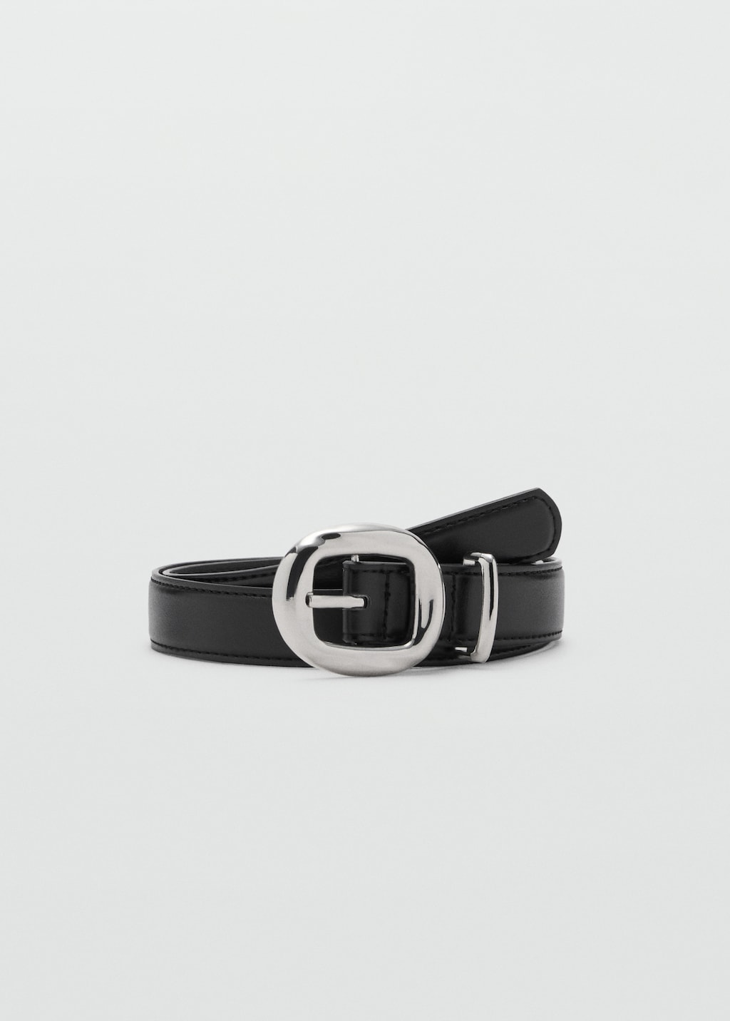 Moon Shape Buckle Belt