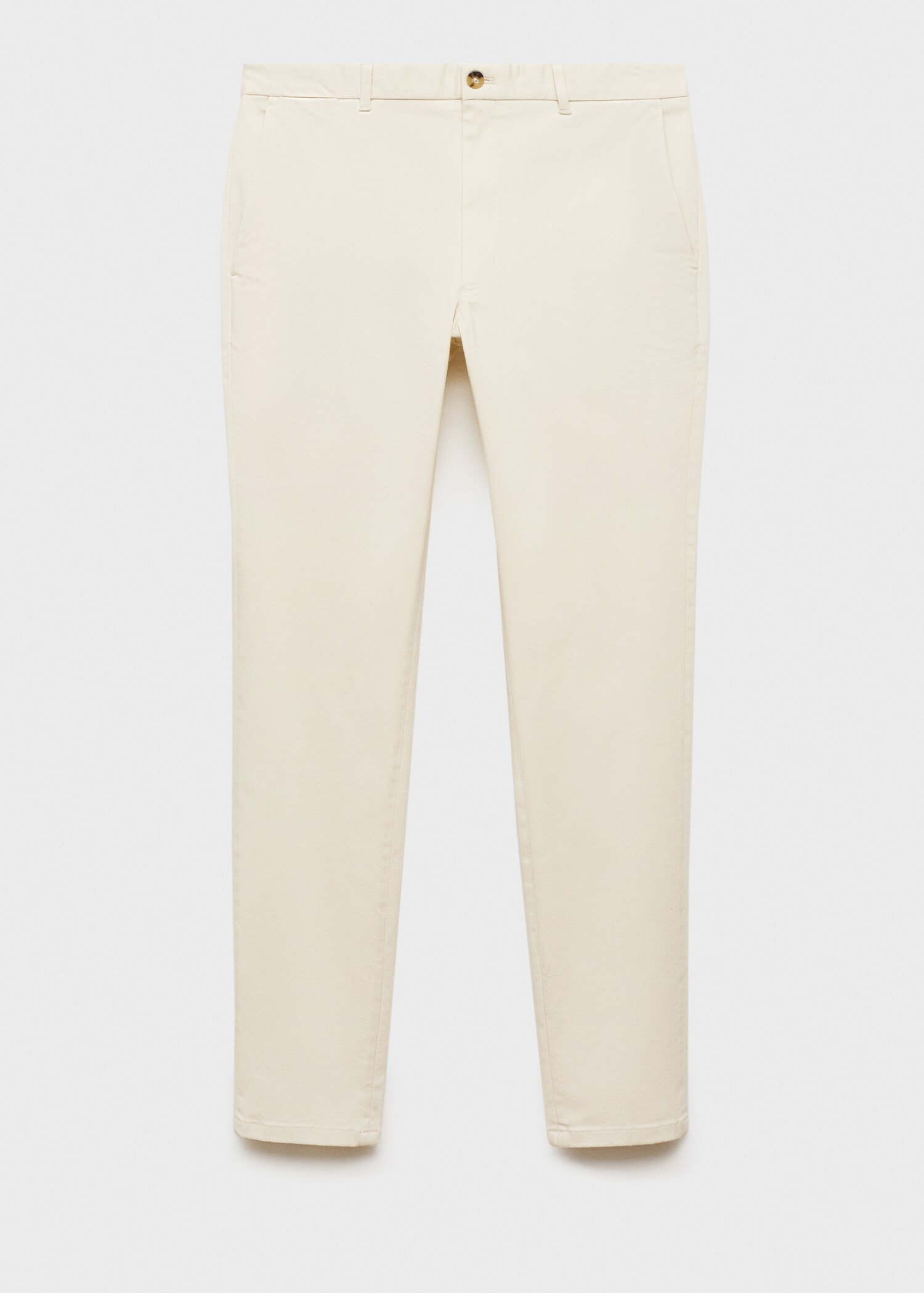 Barna slim-fit twill chino trousers - Article without model