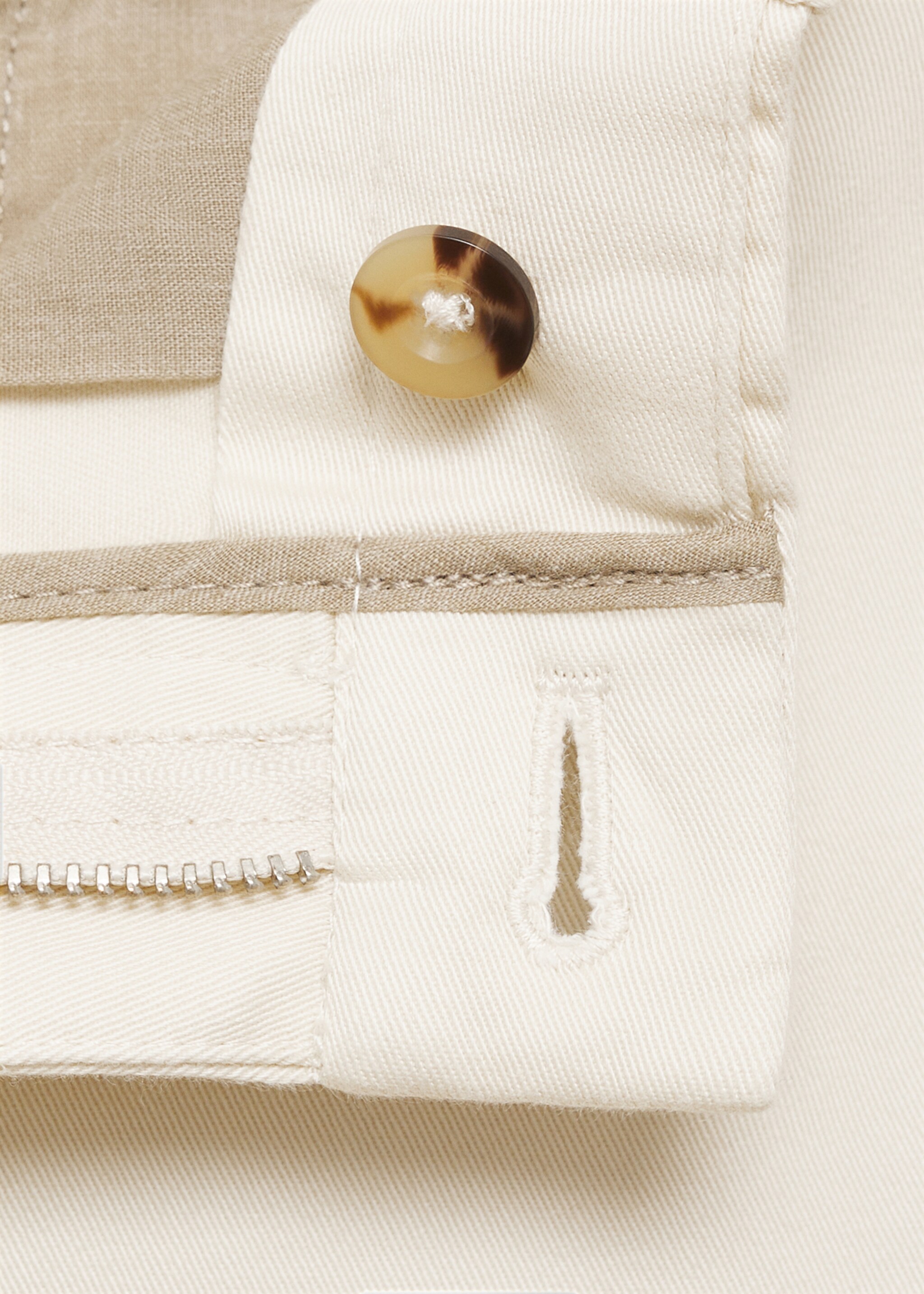 Barna slim-fit twill chino trousers - Details of the article 8