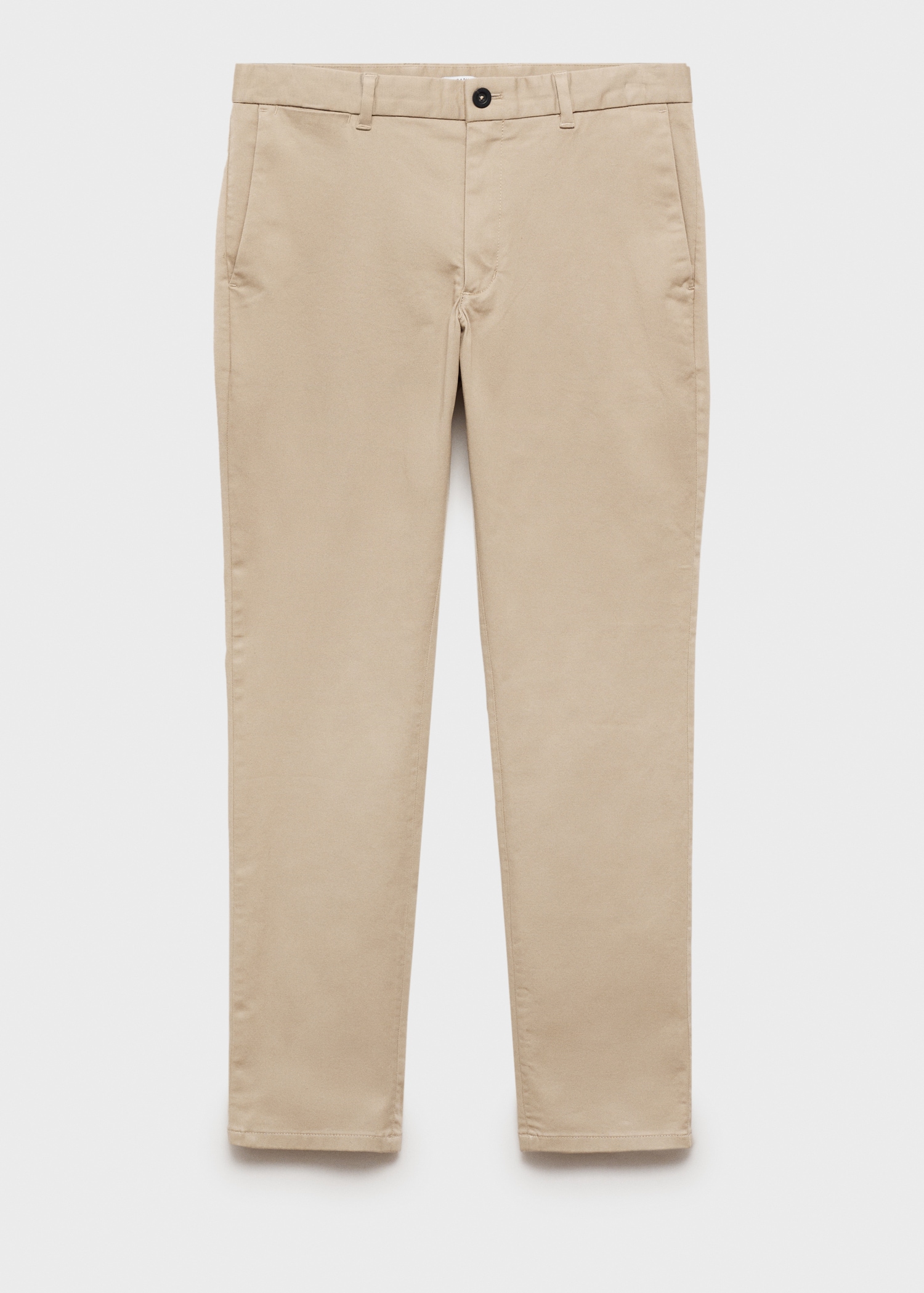 Slim fit serge chino trousers - Article without model