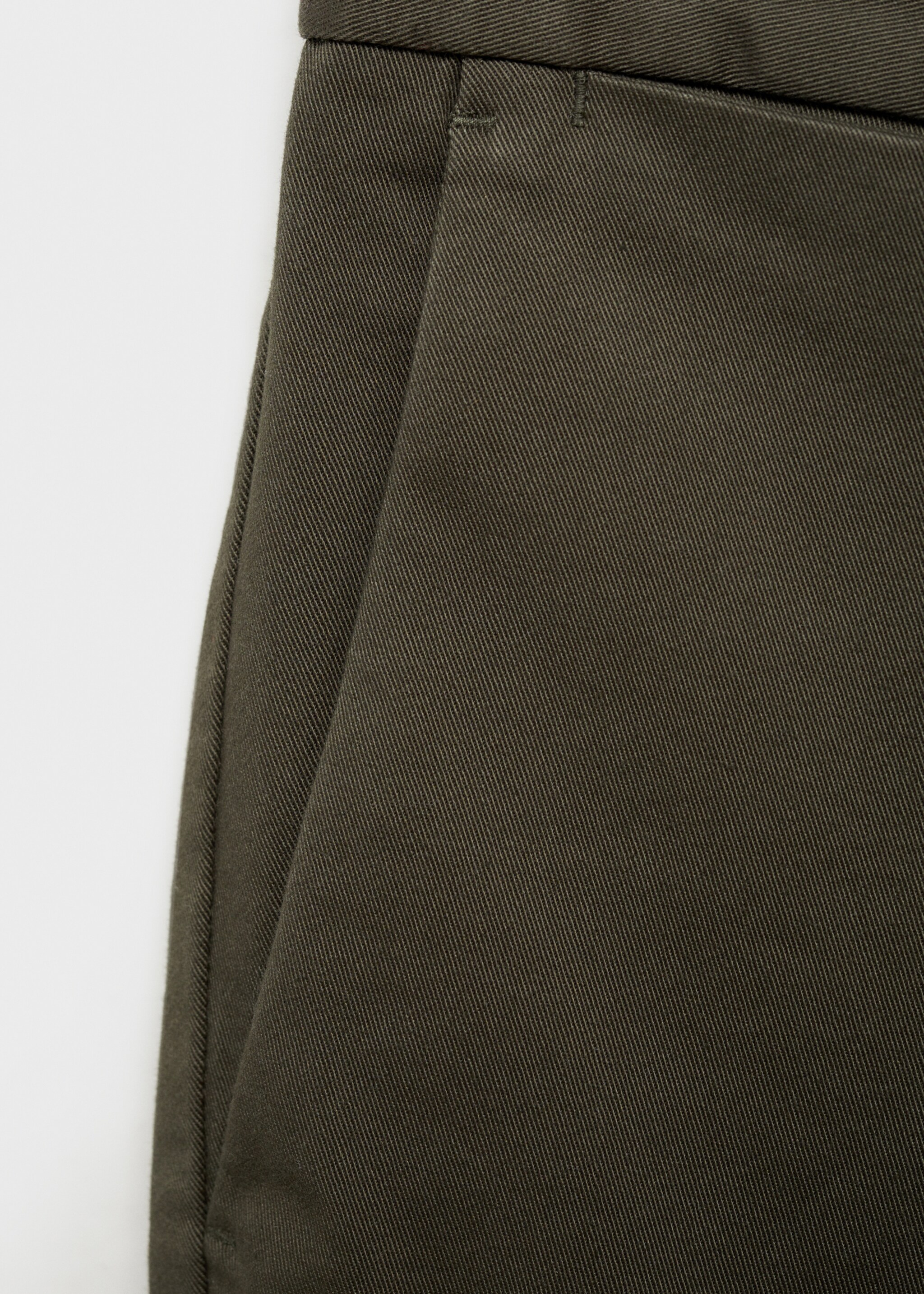 Barna slim-fit twill chino trousers - Details of the article 0