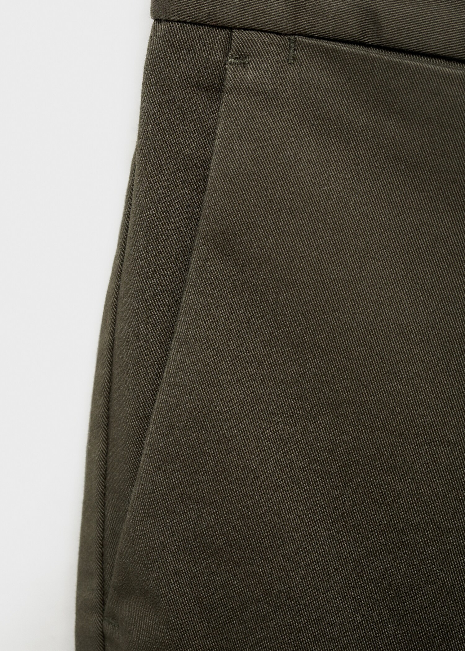Barna slim-fit twill chino trousers - Details of the article 0