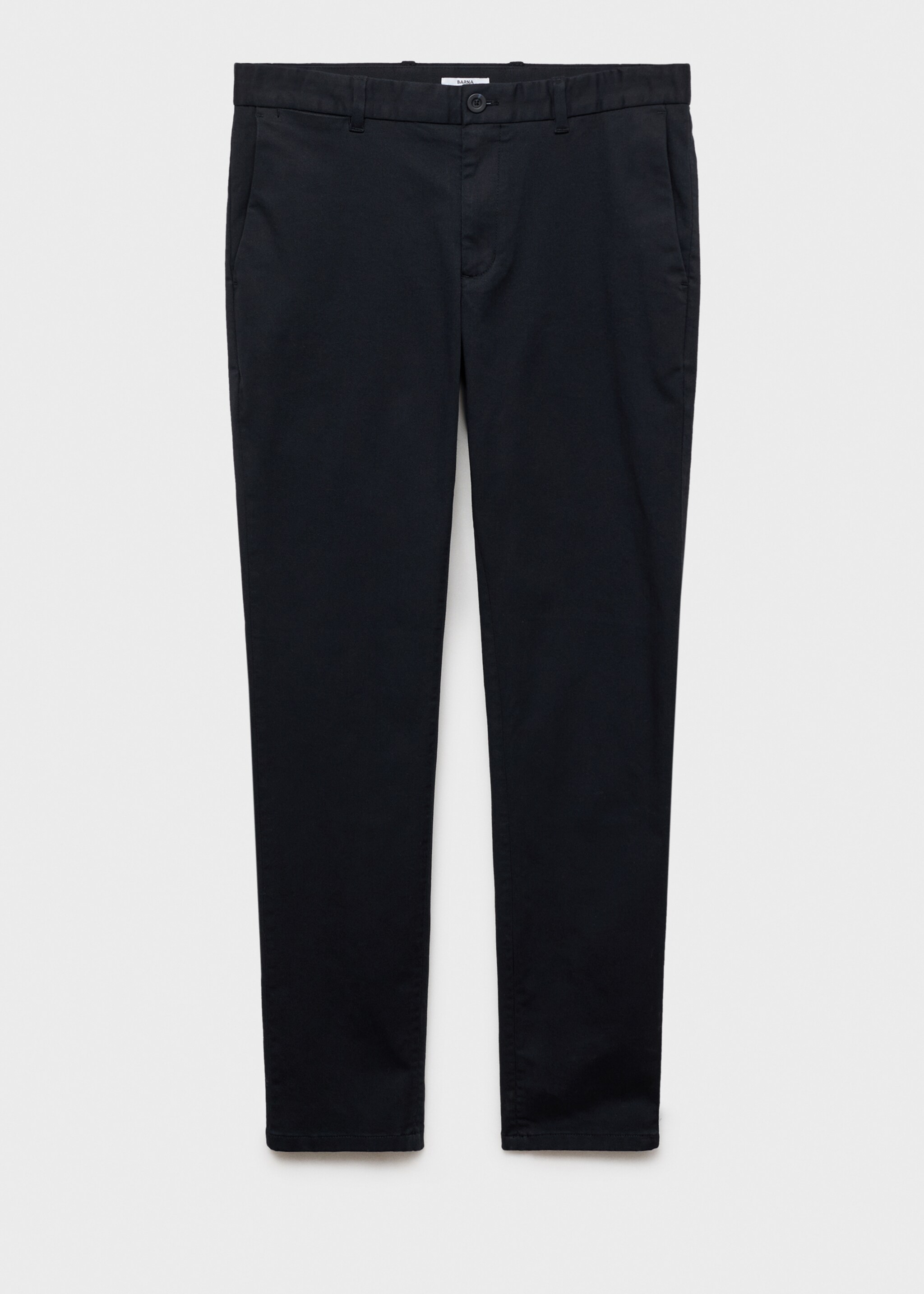 Pantalon Barna slim-fit en sergé - Article sans modèle