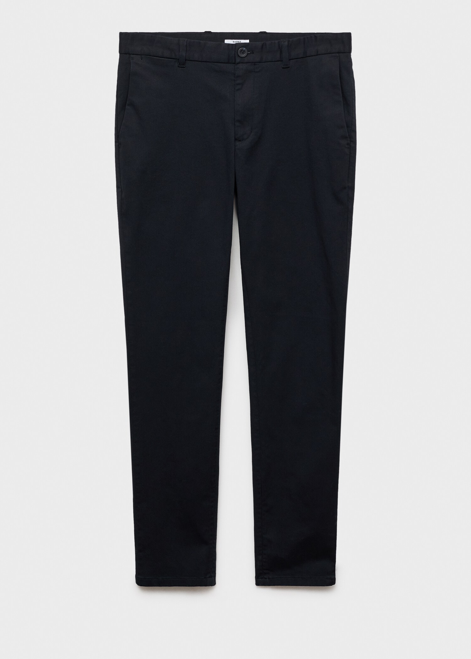Spodnie chinosy Barna slim fit z diagonalu - Artykuł bez modela/modelki