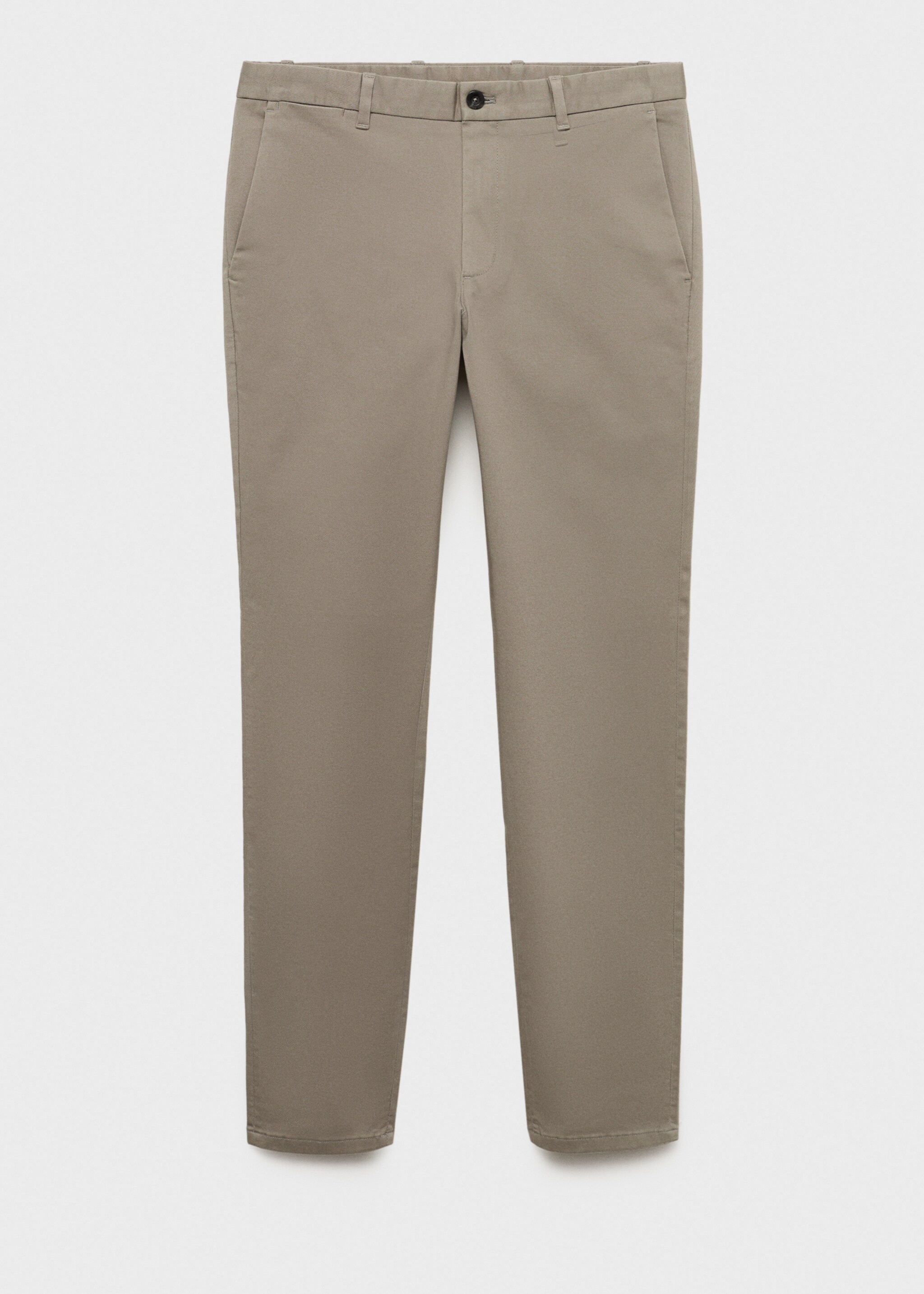 Barna slim-fit twill chino trousers - Article without model