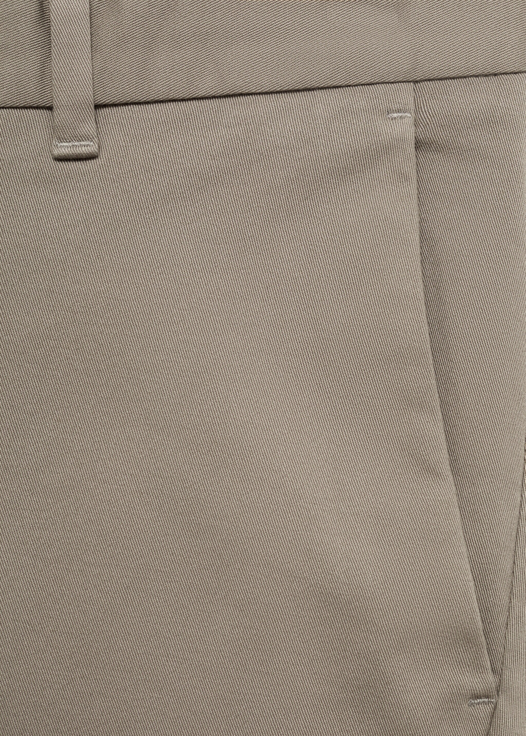 Barna slim-fit twill chino trousers - Details of the article 8