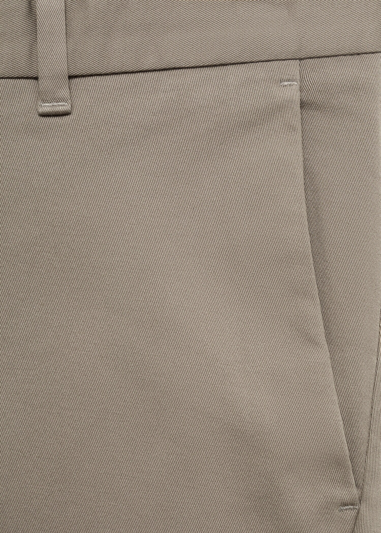 Barna slim-fit twill chino trousers - Details of the article 8