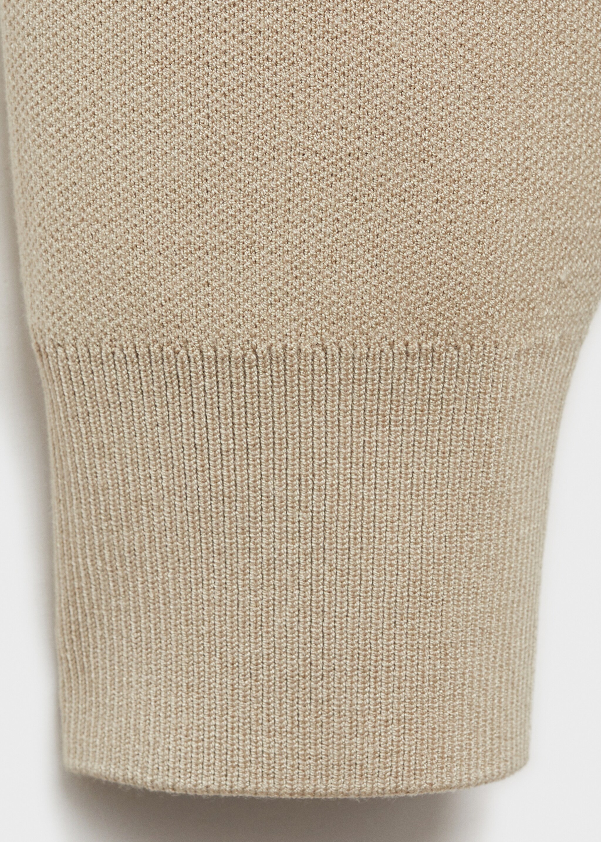 Cardigan maille fermeture Éclair - Détail de l'article 0