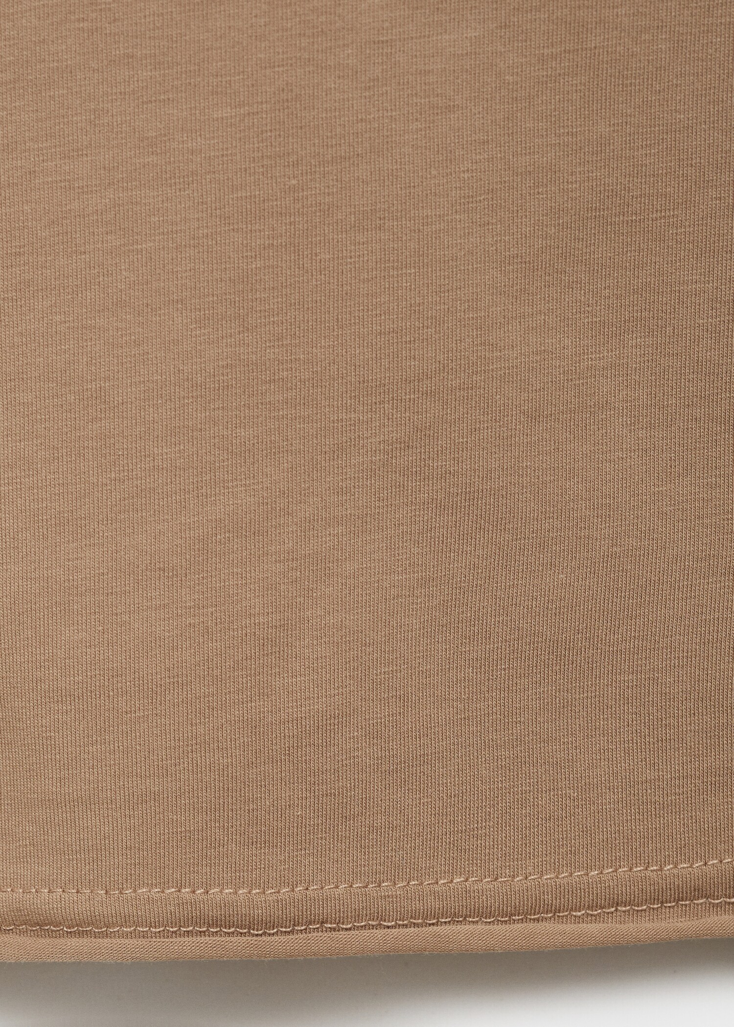 Cotton round-neck top - Details of the article 0