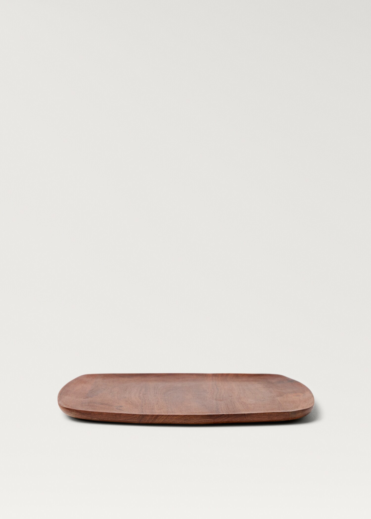 Medium square wooden decorative tray - Article without model