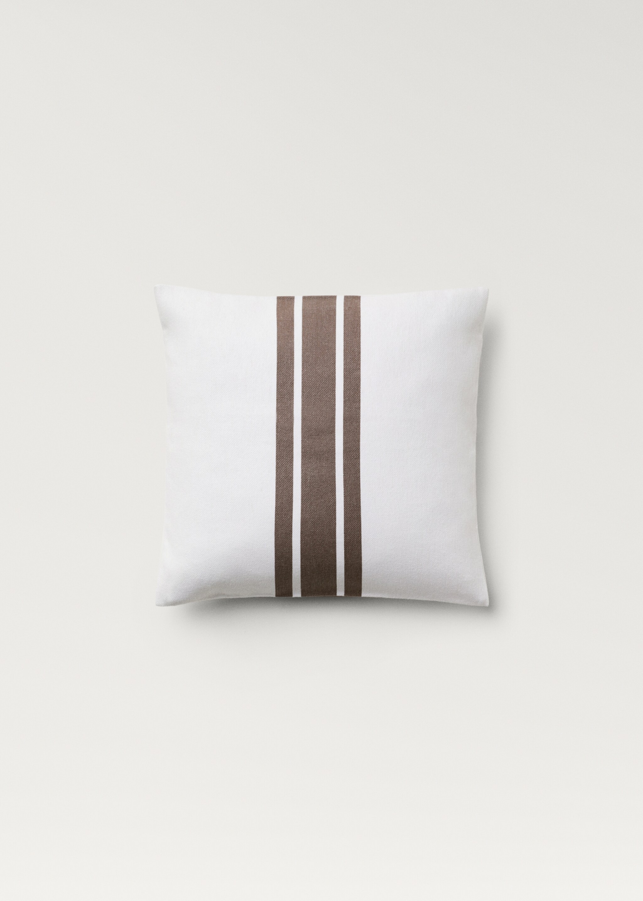 Cushion cover with stripe detail 45x45 cm - Article without model