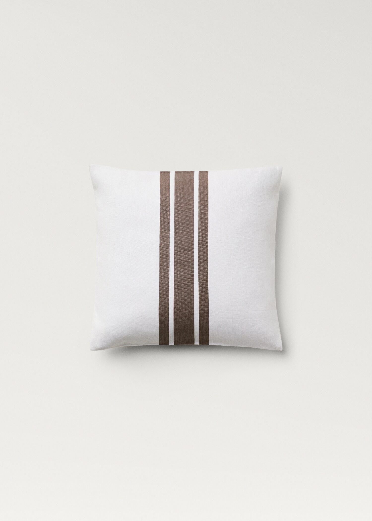 Cushion cover with stripe detail 45x45 cm - Article without model