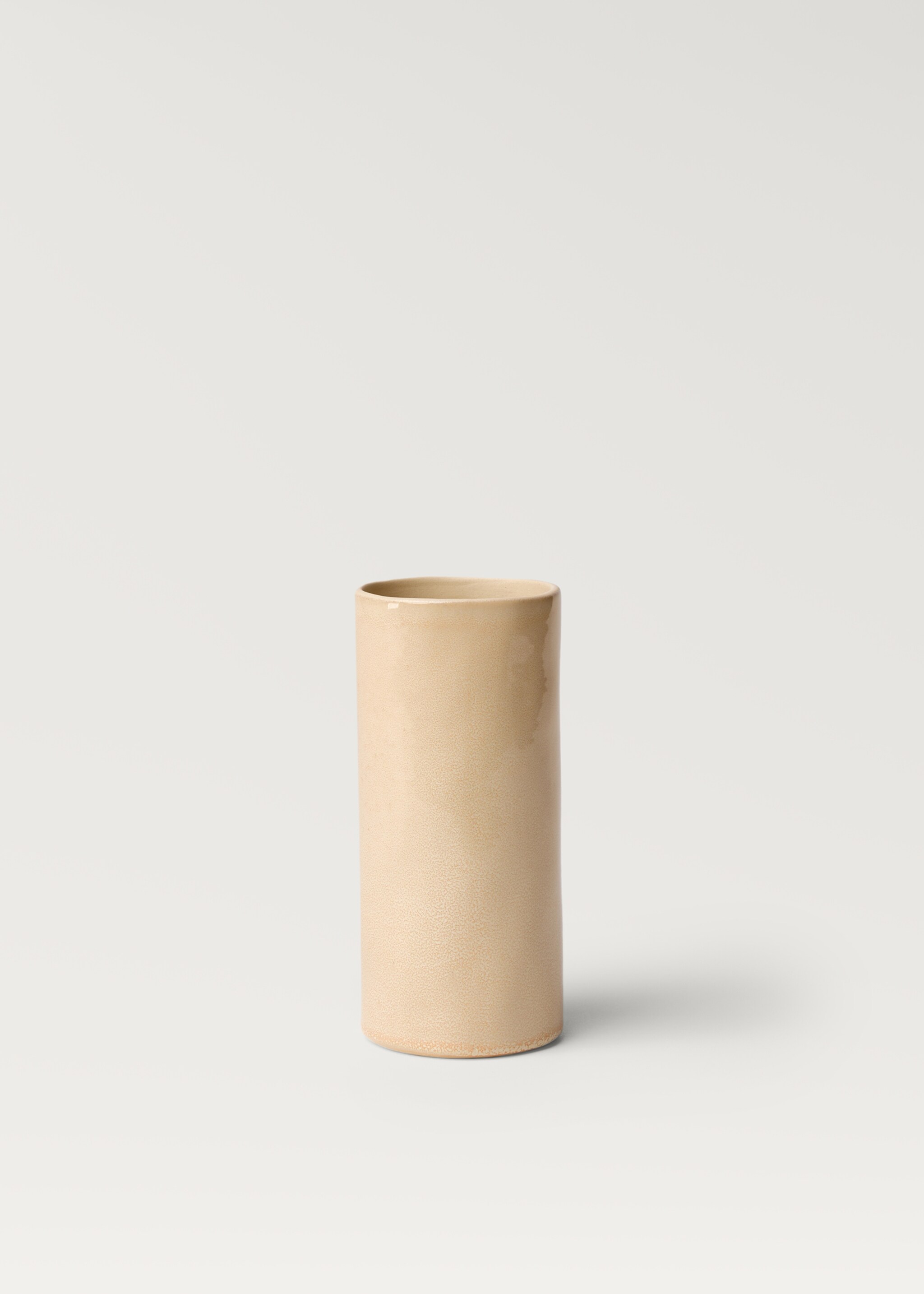 Stoneware cylindrical vase 20cm - Article without model