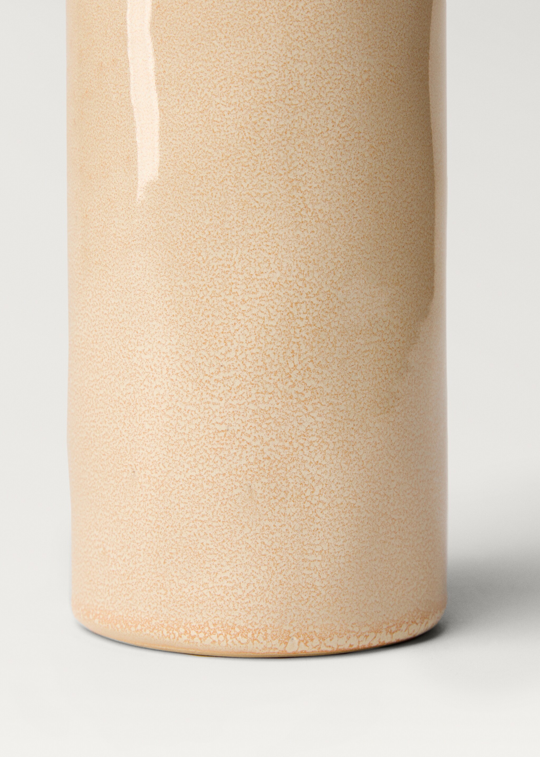 Stoneware cylindrical vase 20cm - Details of the article 2