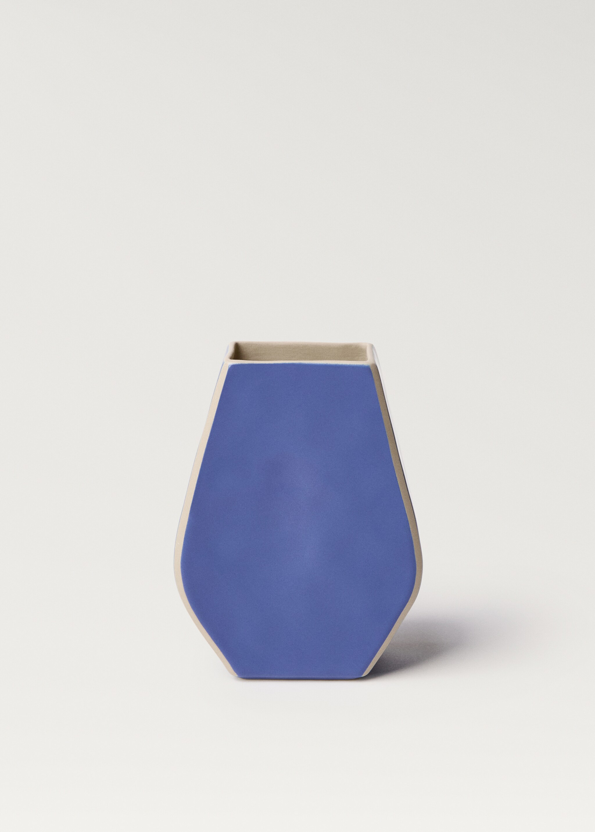Geometric stoneware vase - Article without model