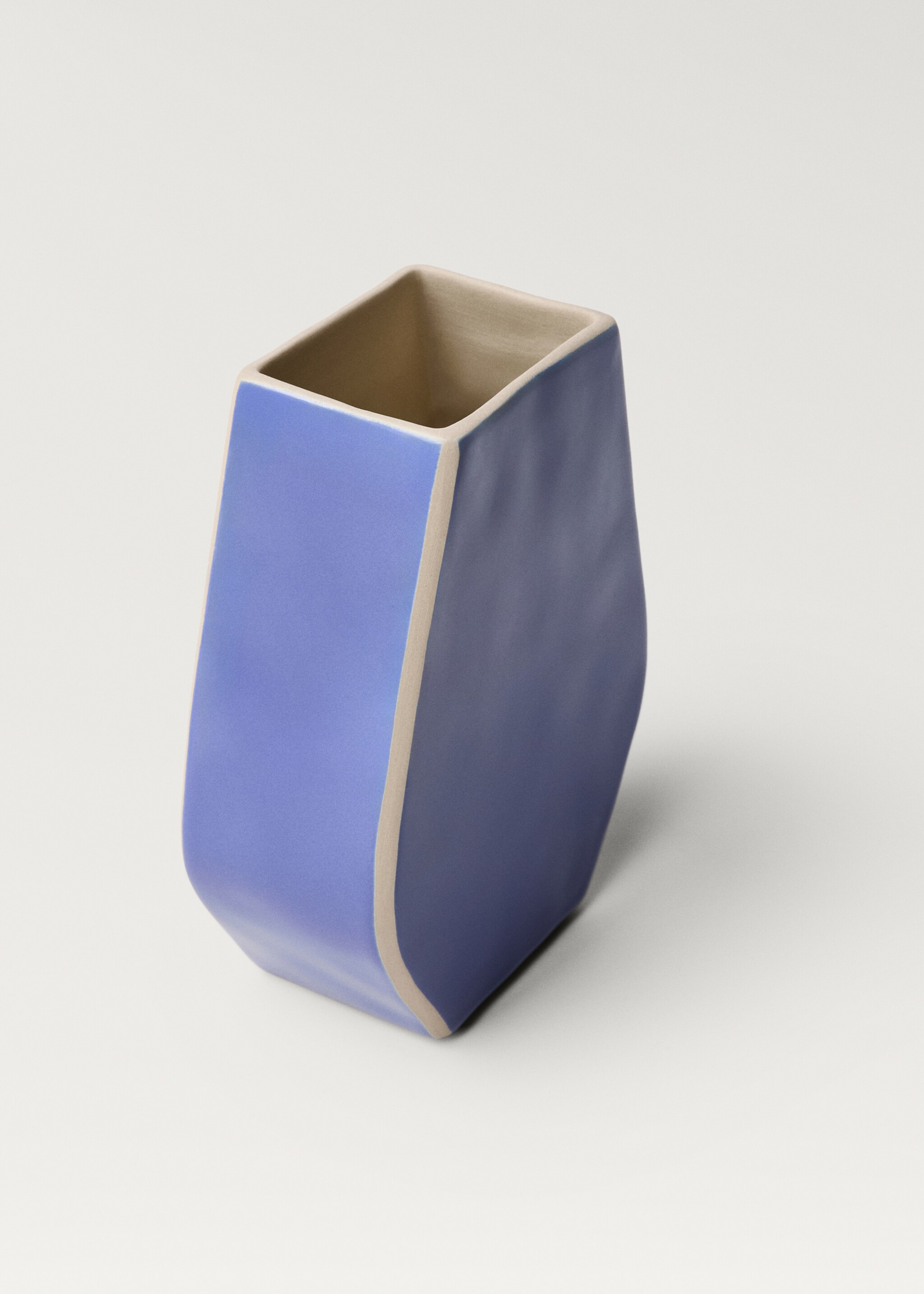 Geometric stoneware vase - Details of the article 2