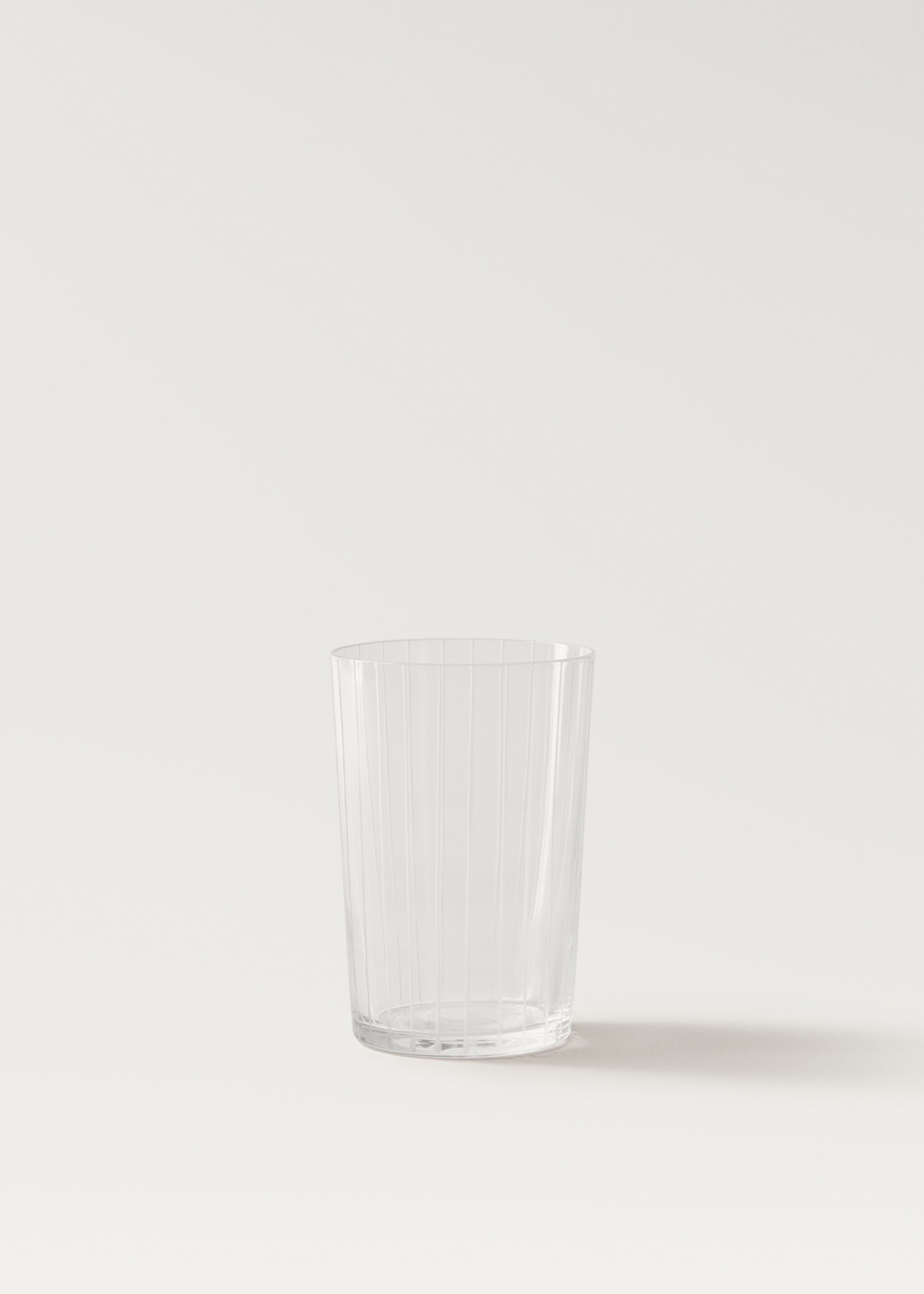 Glass with striped detail - Article without model