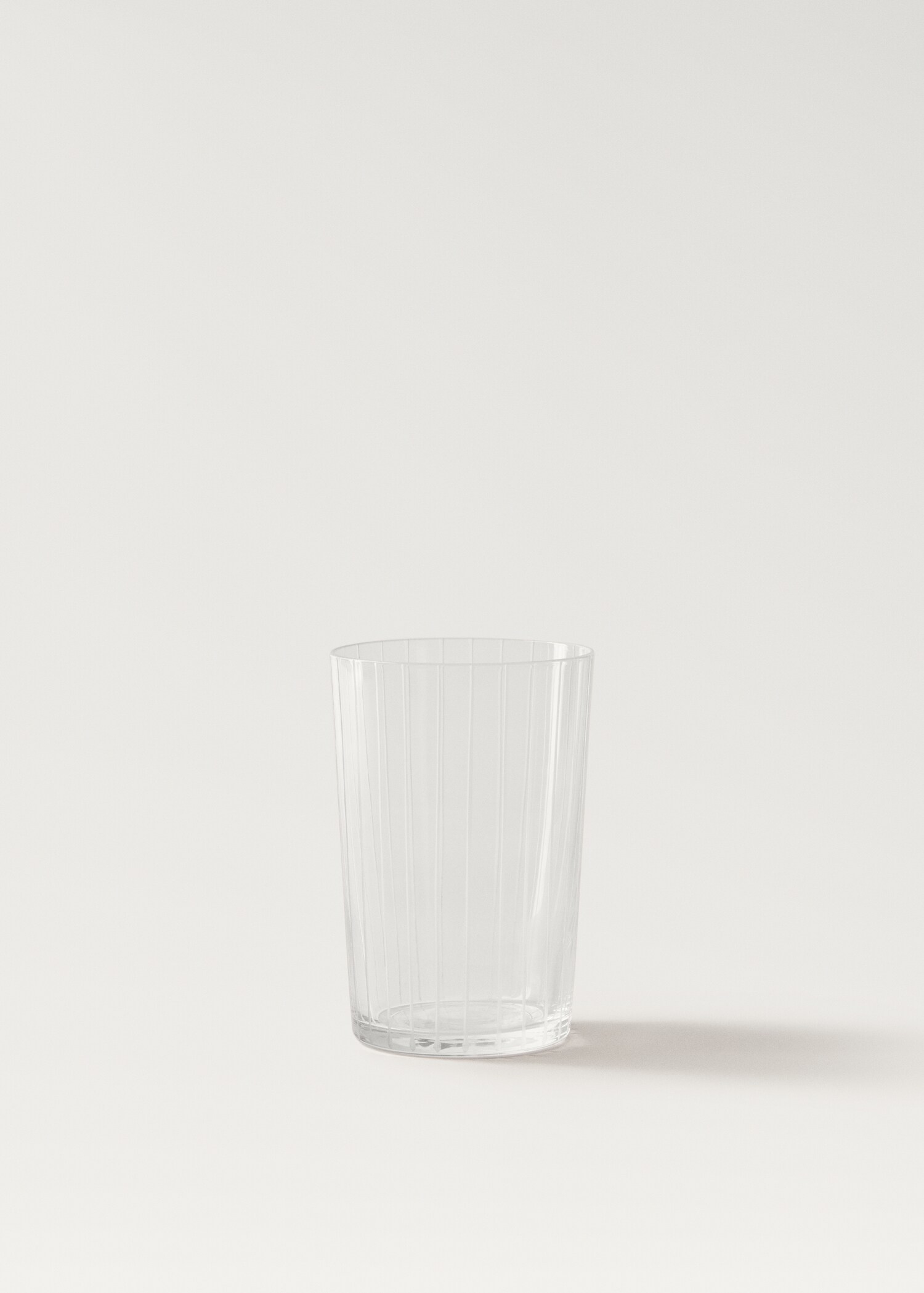 Glass with striped detail - Article without model