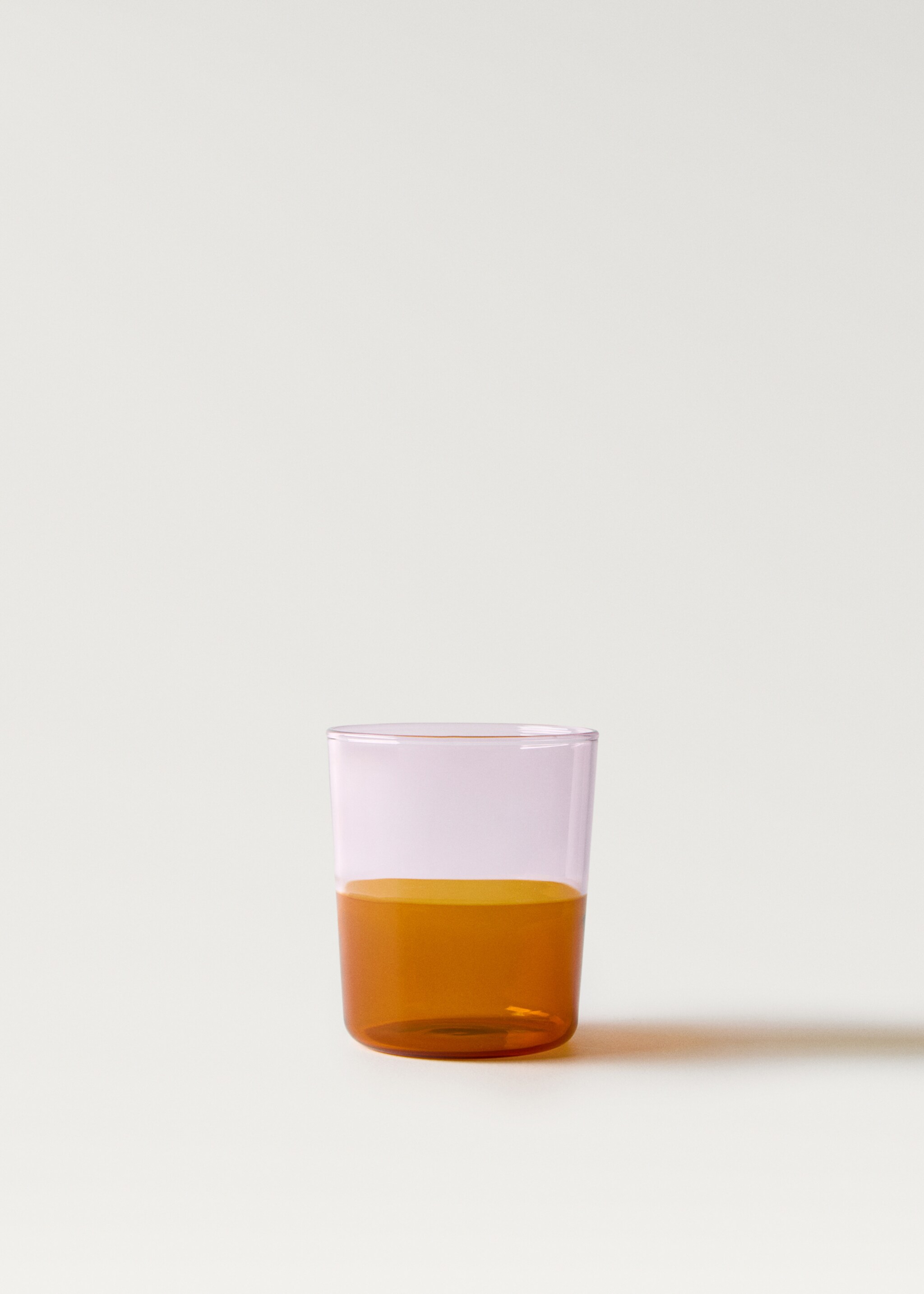 Borosilicate glass with two-tone design - Article without model