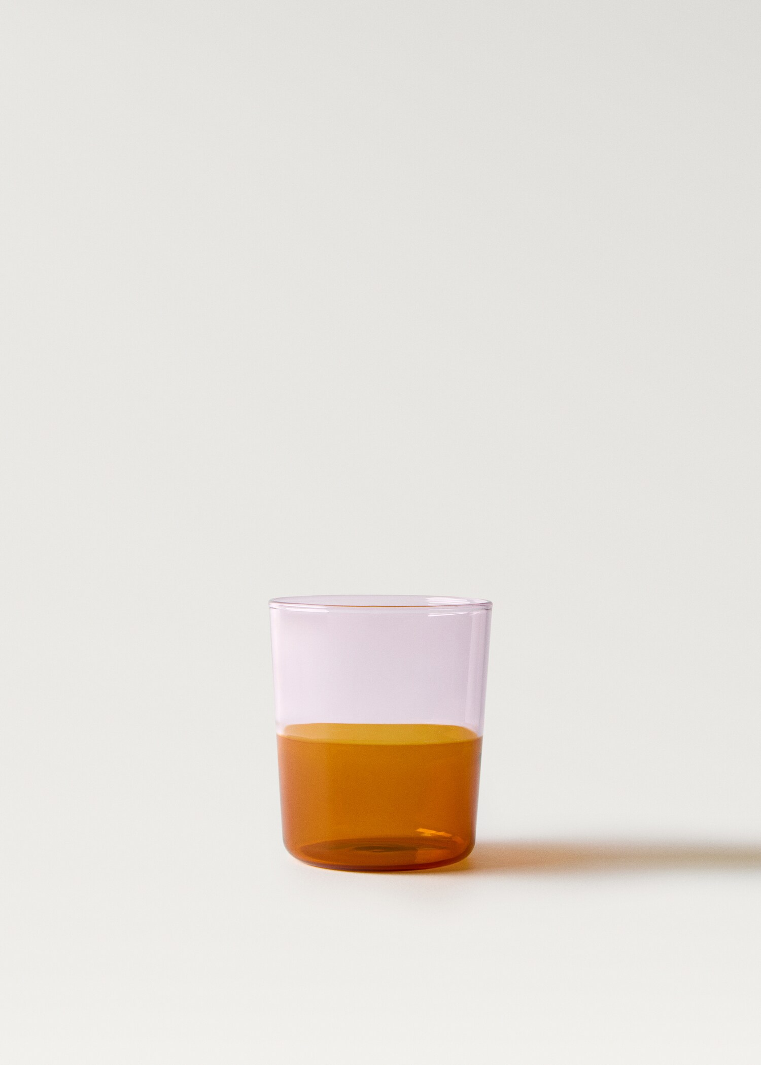 Borosilicate glass with two-tone design - Article without model