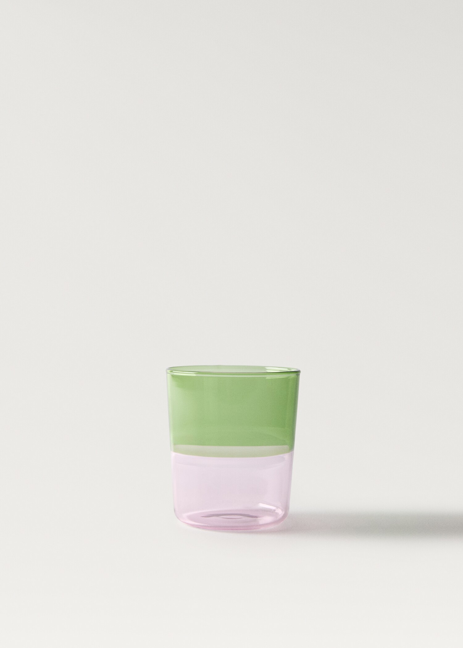 Borosilicate glass with two-tone design - Article without model