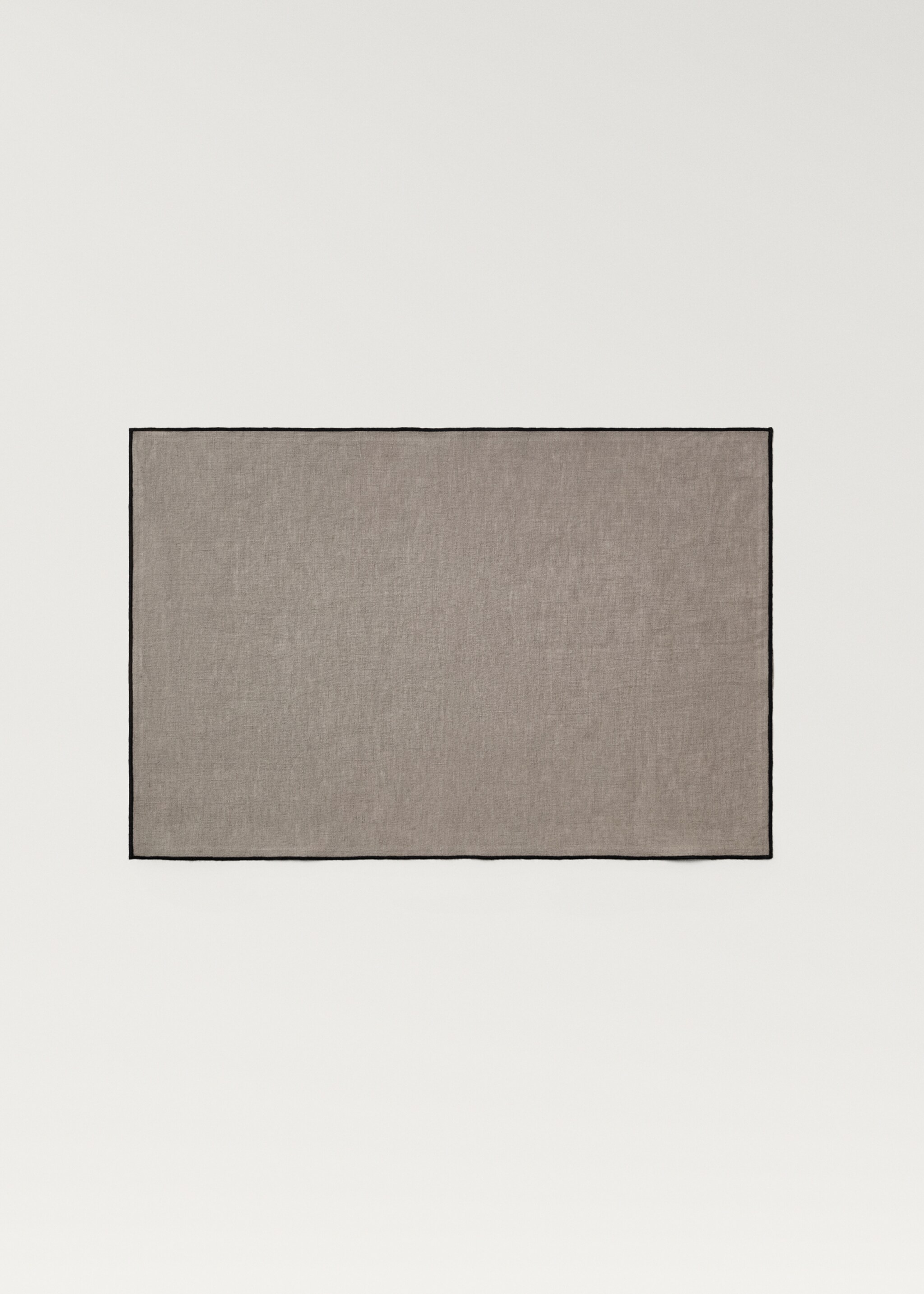 Linen placemat with ribbed detail - Article without model