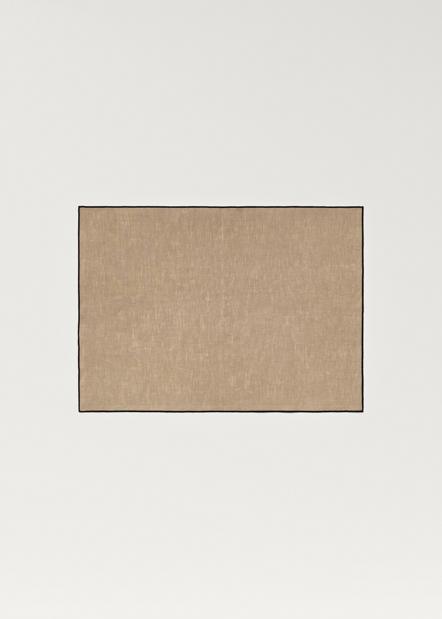 Linen placemat with ribbed detail - Article without model