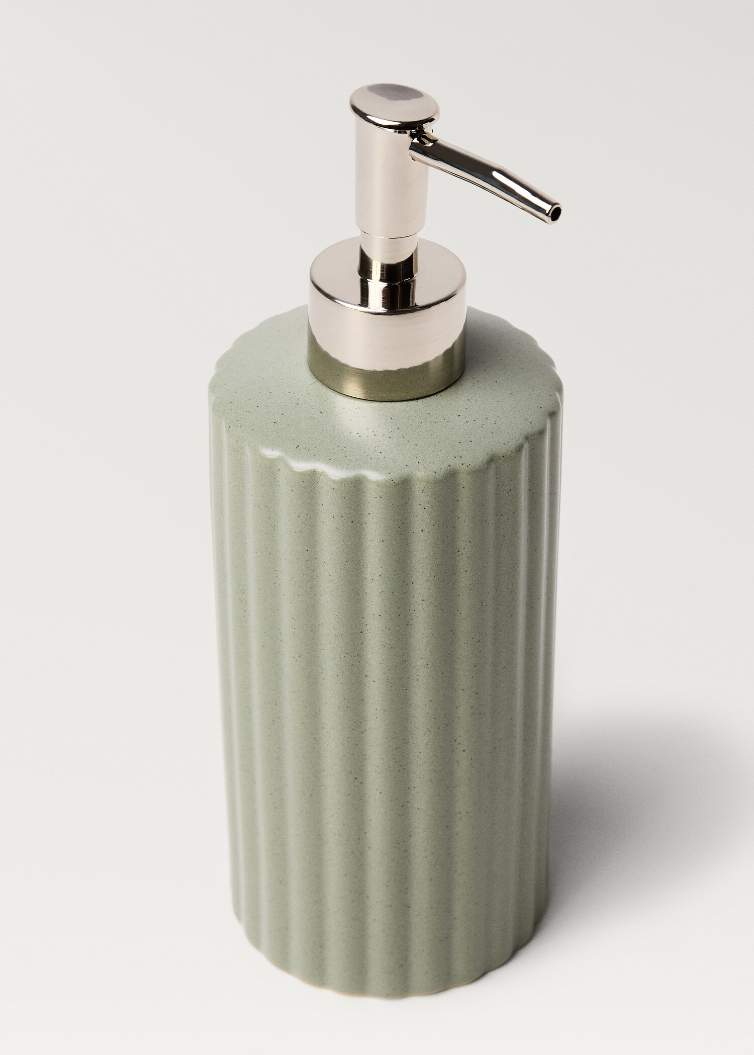 Distributeur de savon en grès rayé - Détail de l'article 1